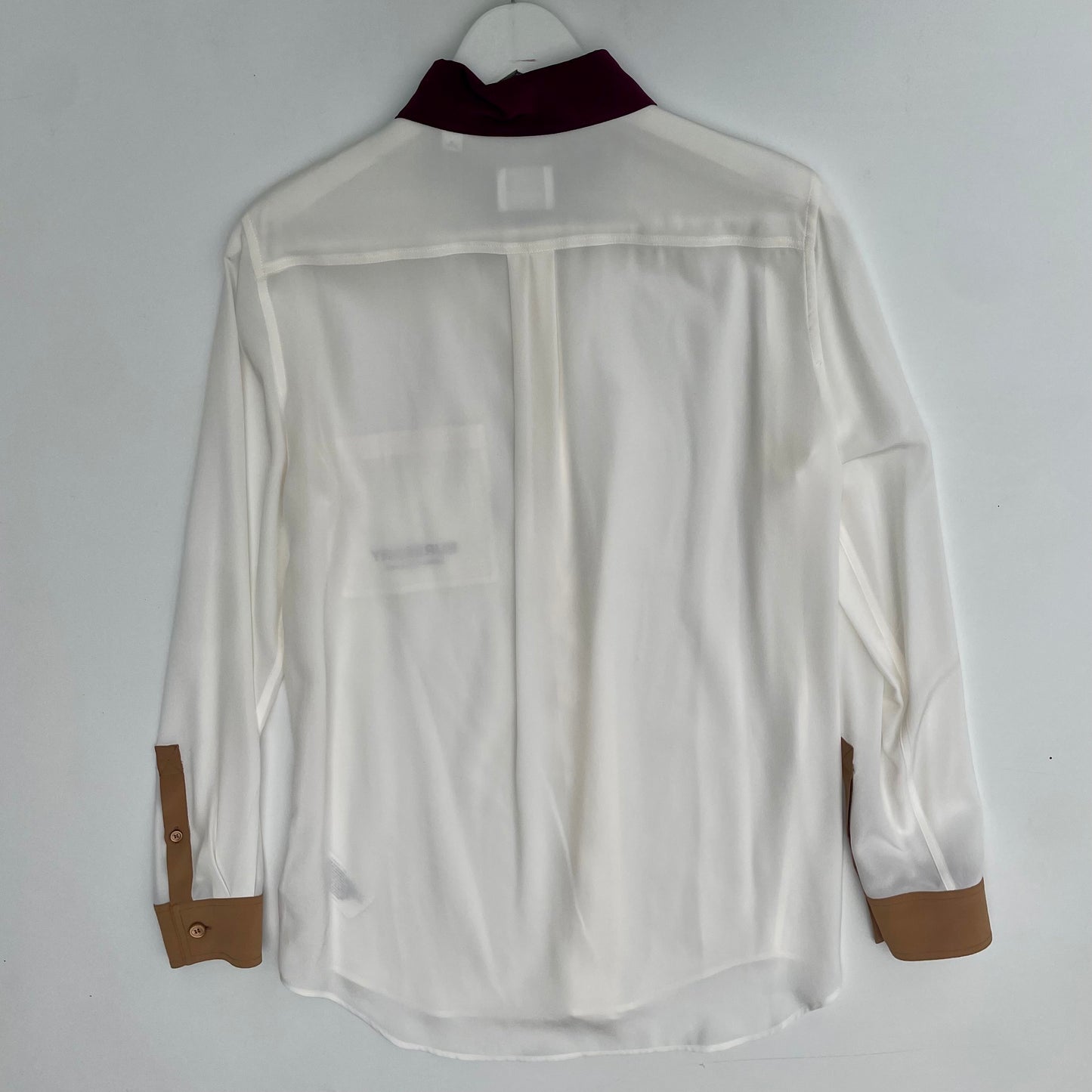 Chemise en soie Burberry d'automne