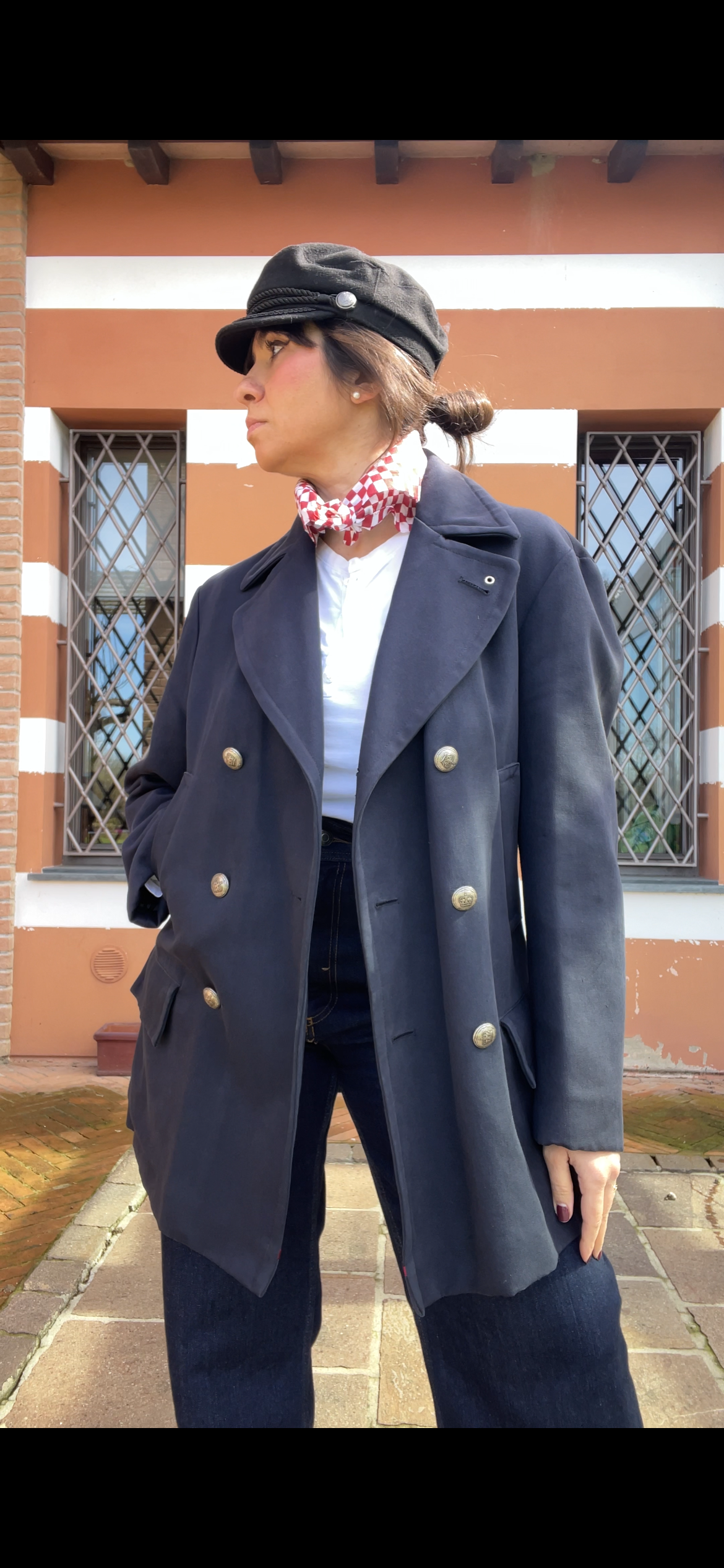Peacoat - doppiopetto navy