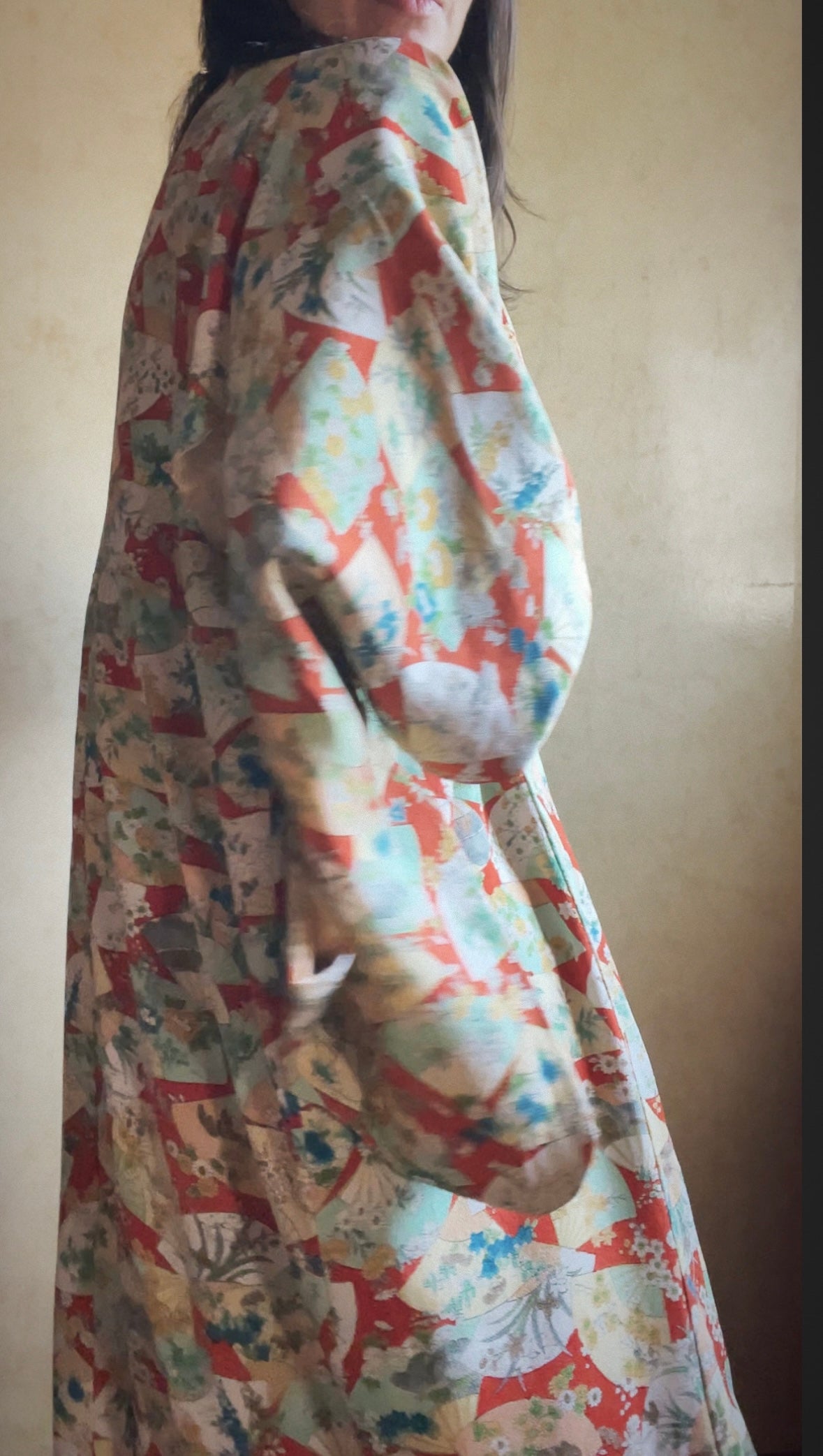 Kimono con ventagli