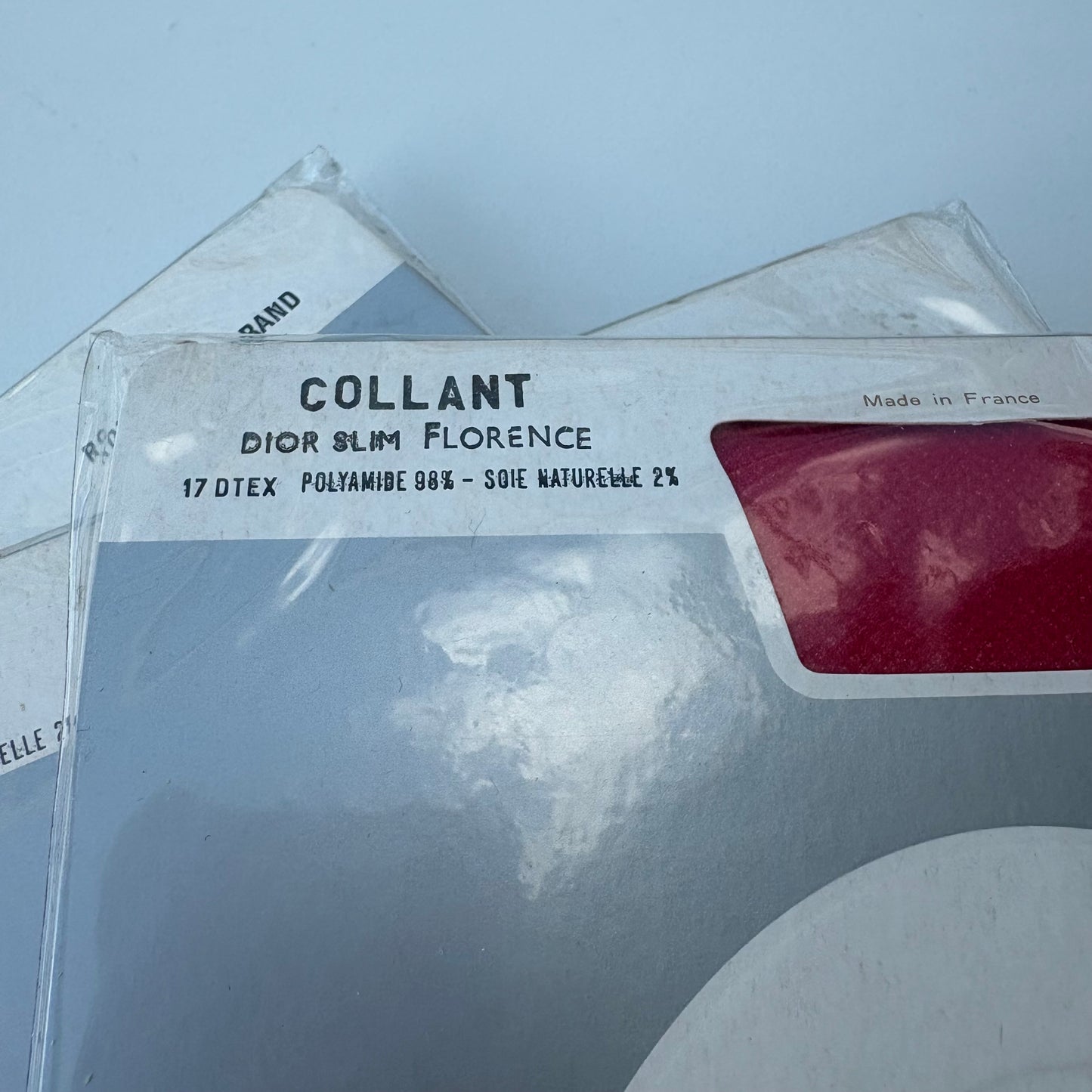 Collant Dior rosse