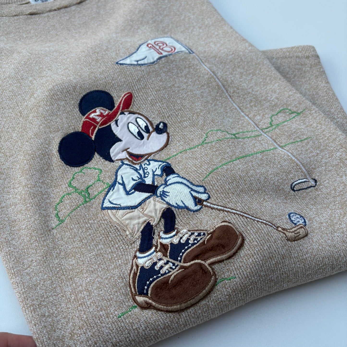 Donaldson mélange Topolino golfista