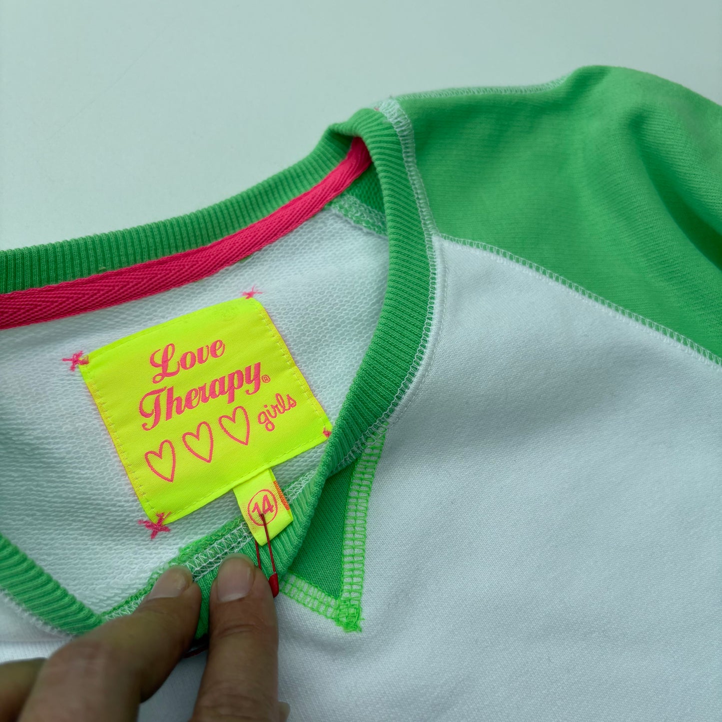 Felpa Fiorucci love therapy