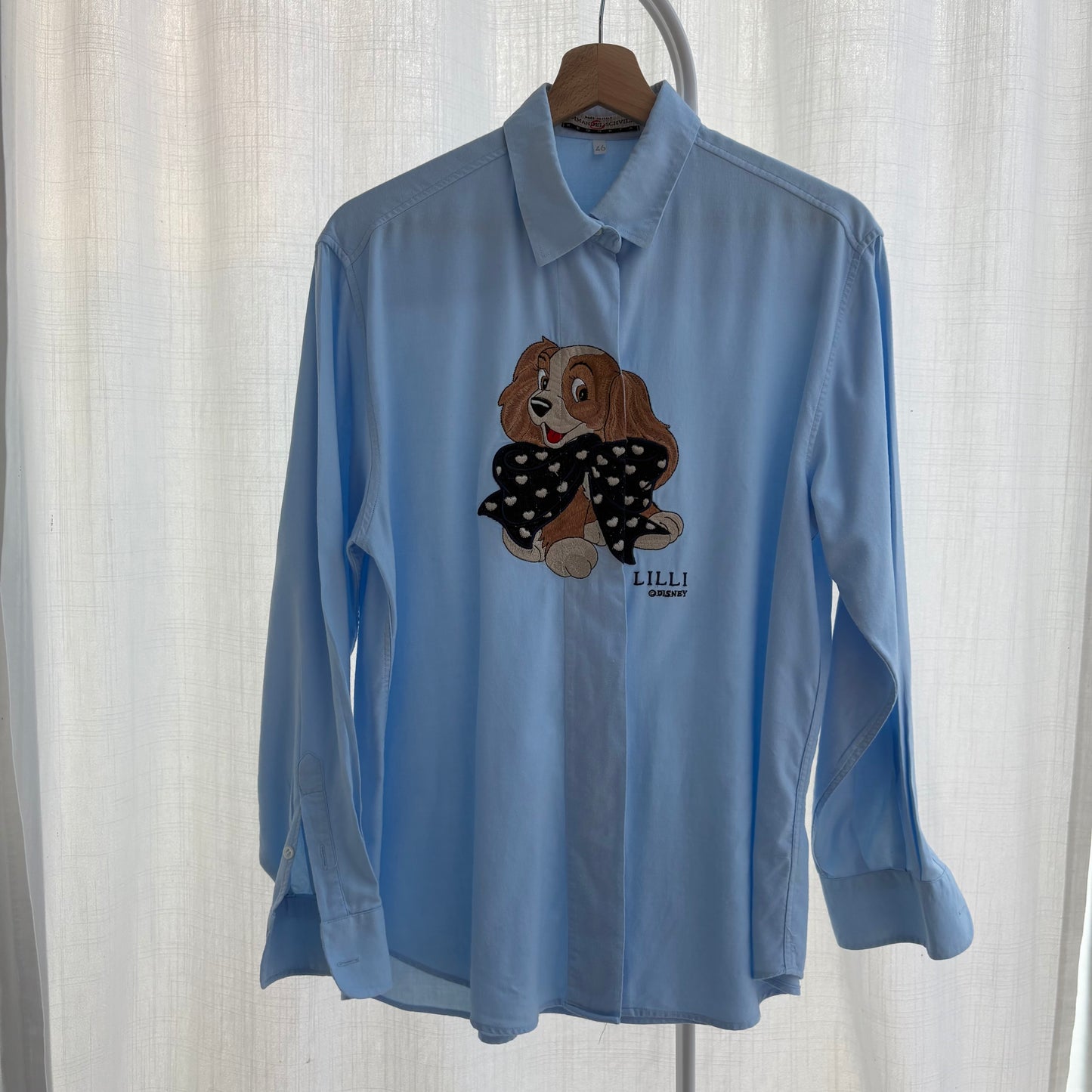 Camicia azzurra con Lilli