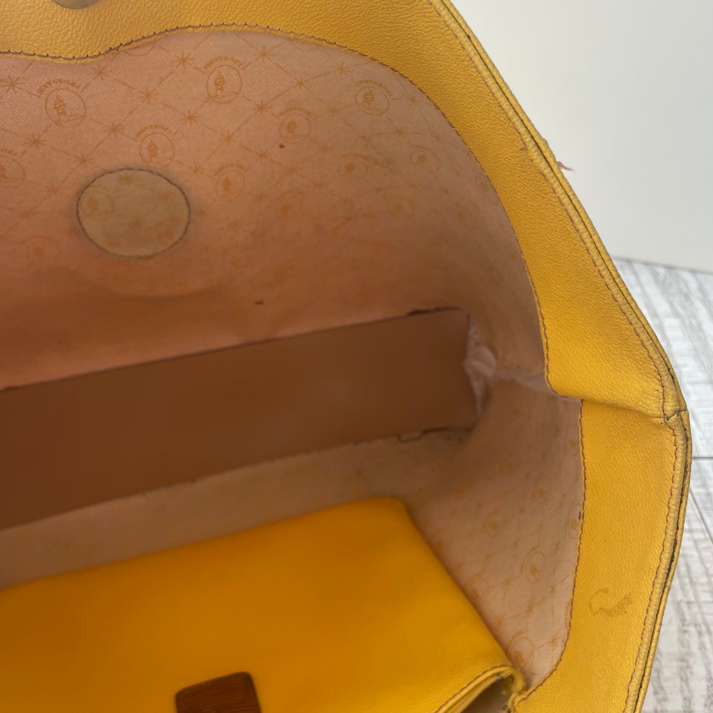 Yellow shopper - Trussardi