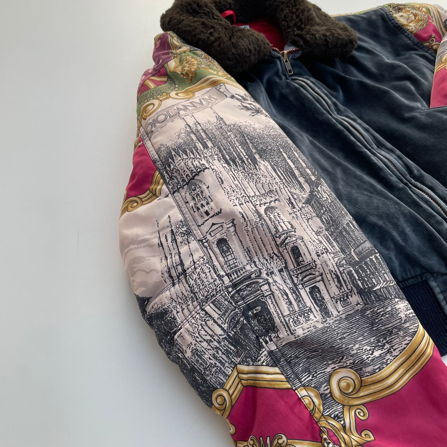 Blouson aviateur Moschino '90