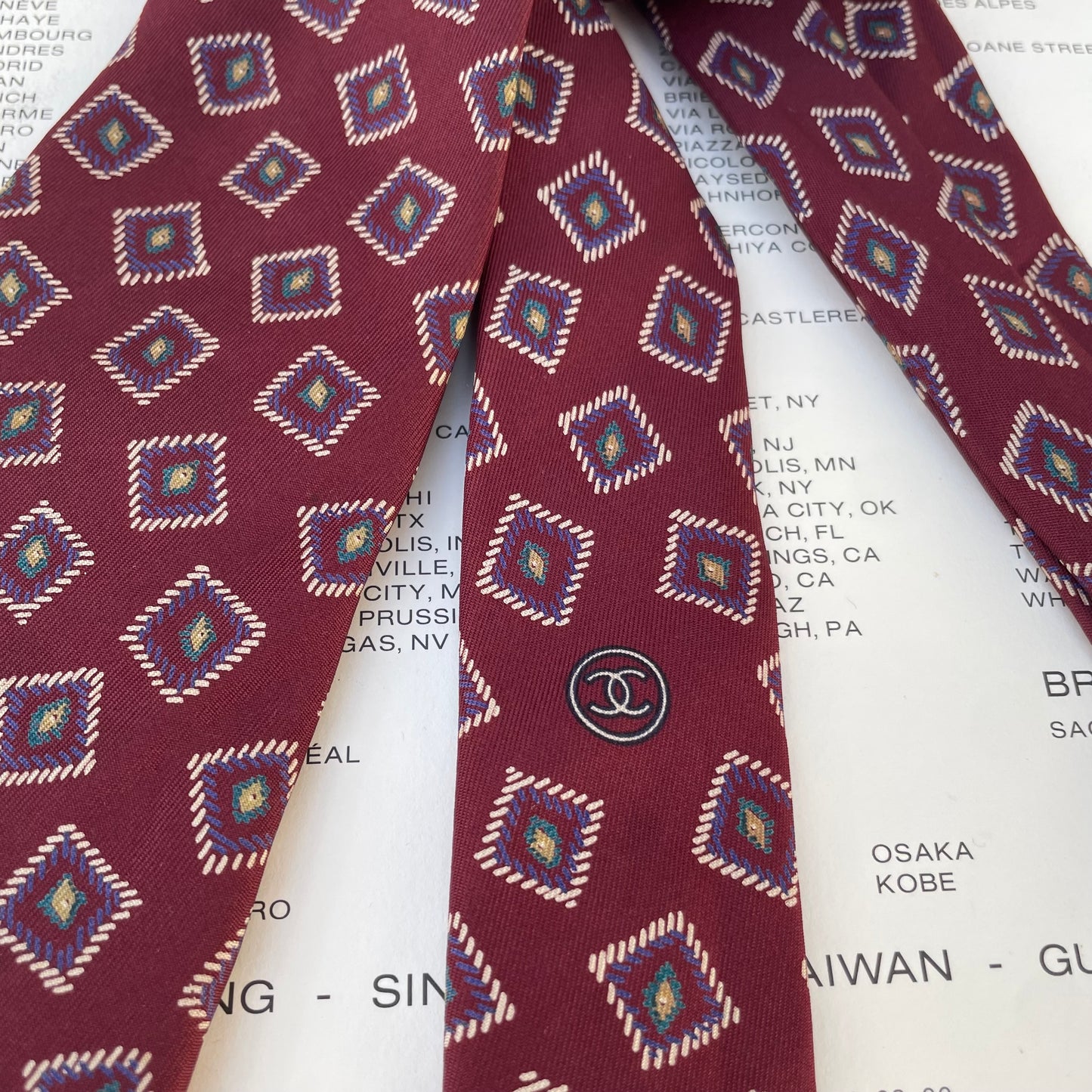 Chanel tie