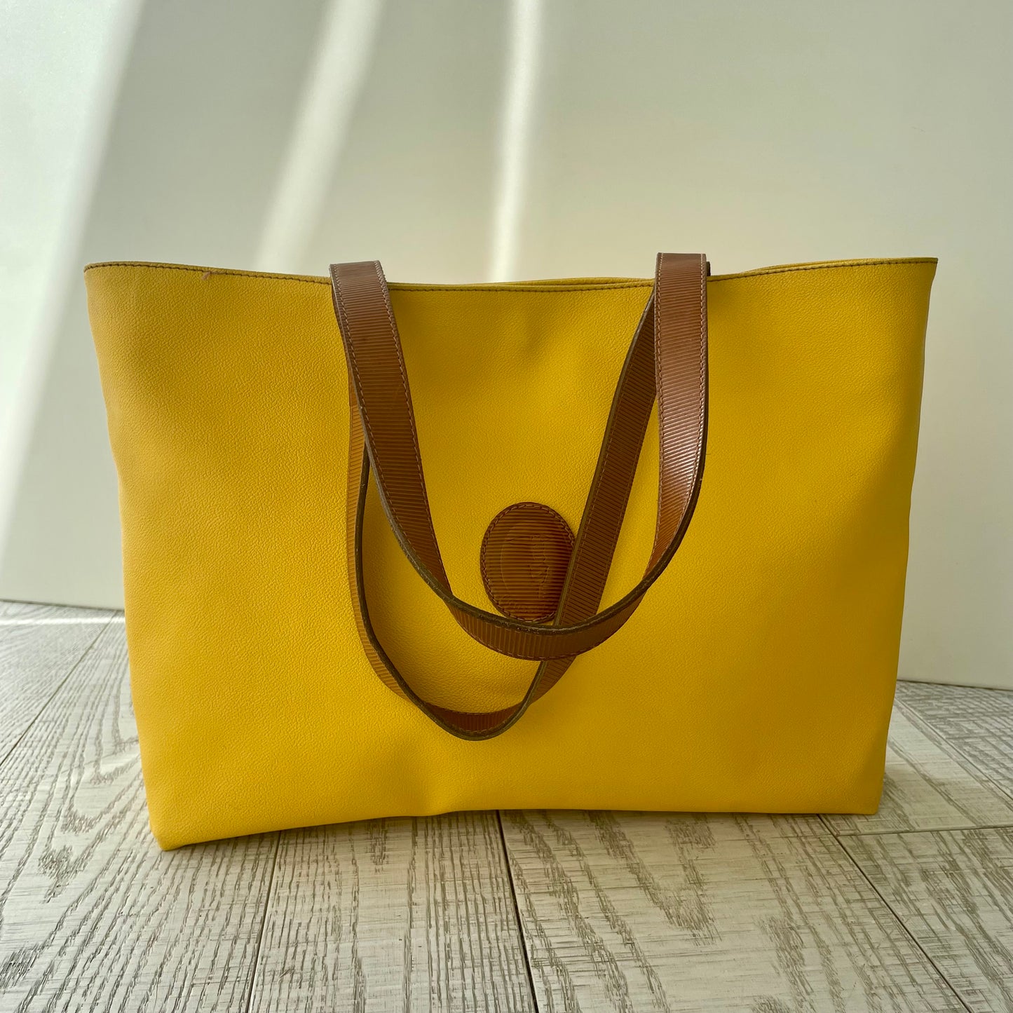 Yellow shopper - Trussardi