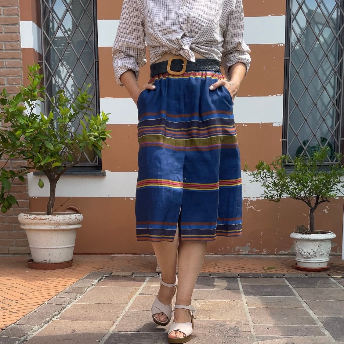 Max Mara Linen Skirt