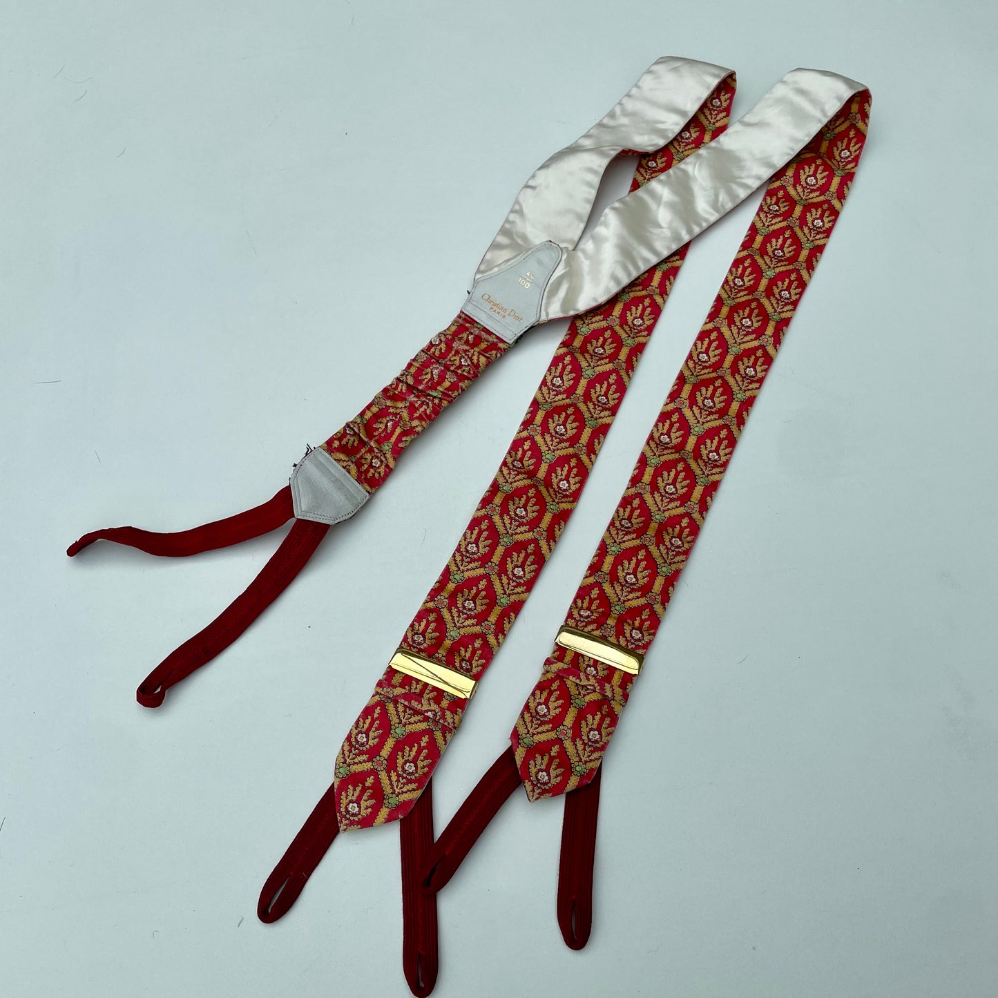 Christian Dior suspenders