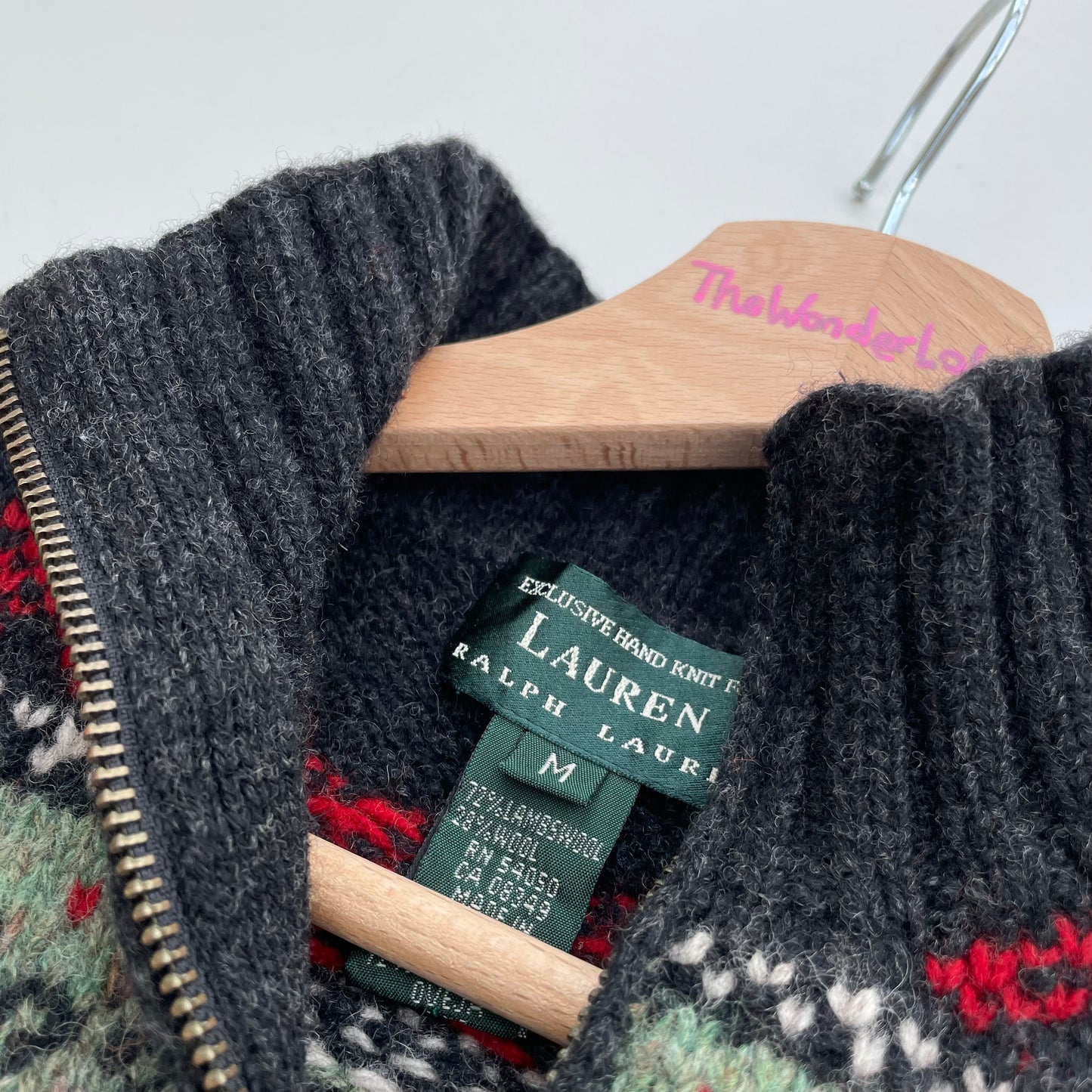 Ralph Lauren hand knitted pull