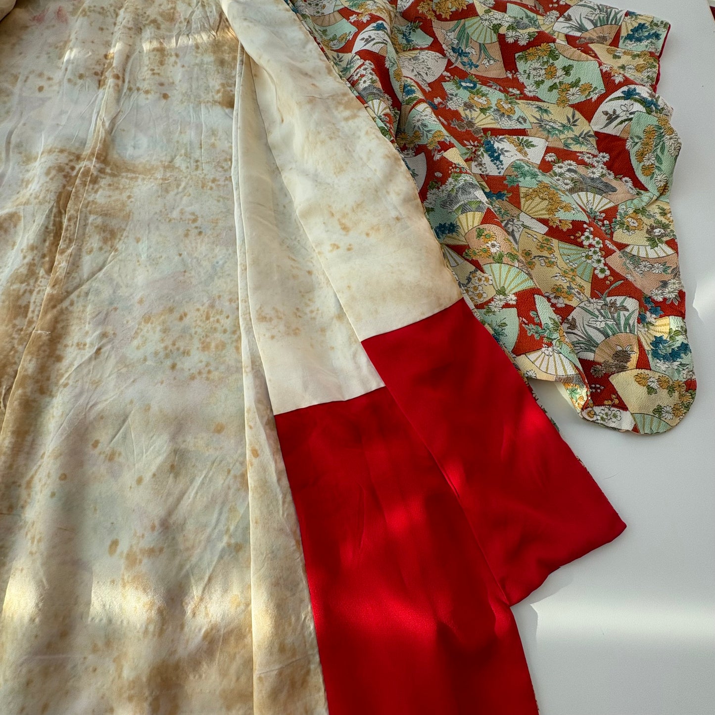 Kimono con ventagli
