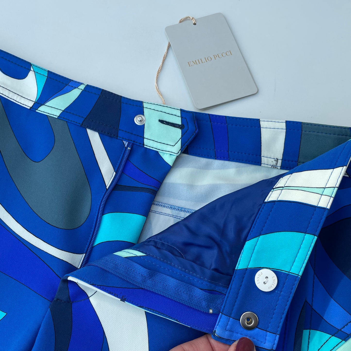 Pucci blue trousers