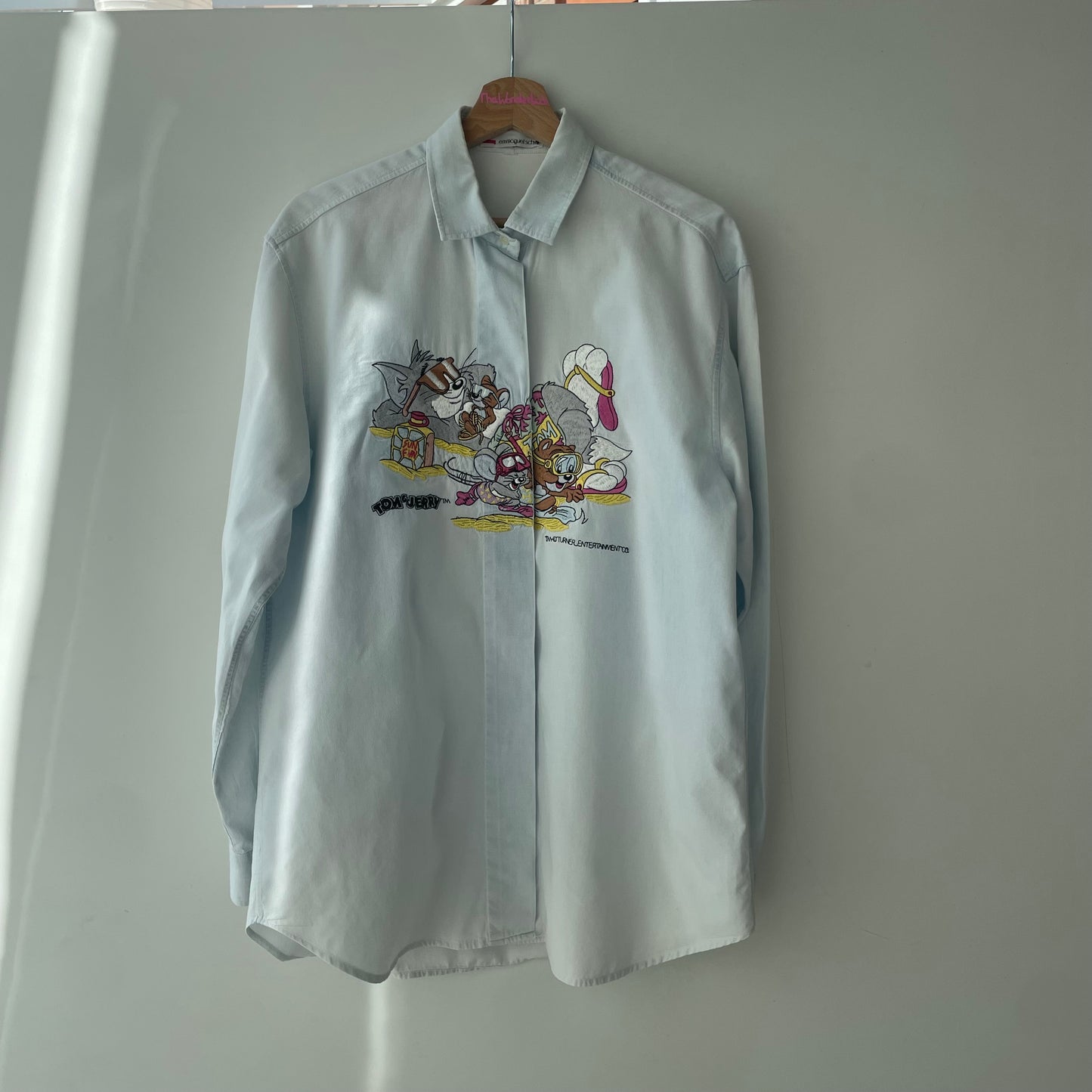 Tom &Jerry denim light blu