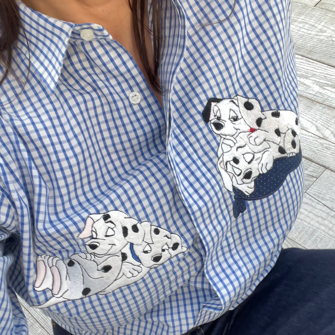 Dalmata shirt a quadri