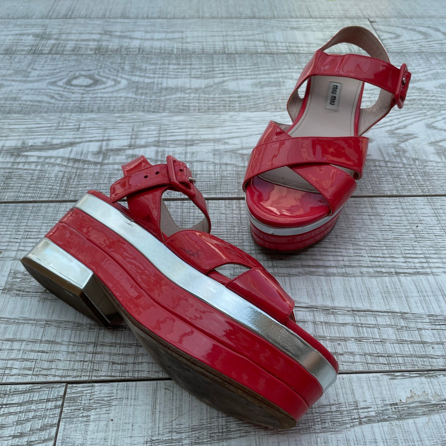 Plateforme Miu Miu