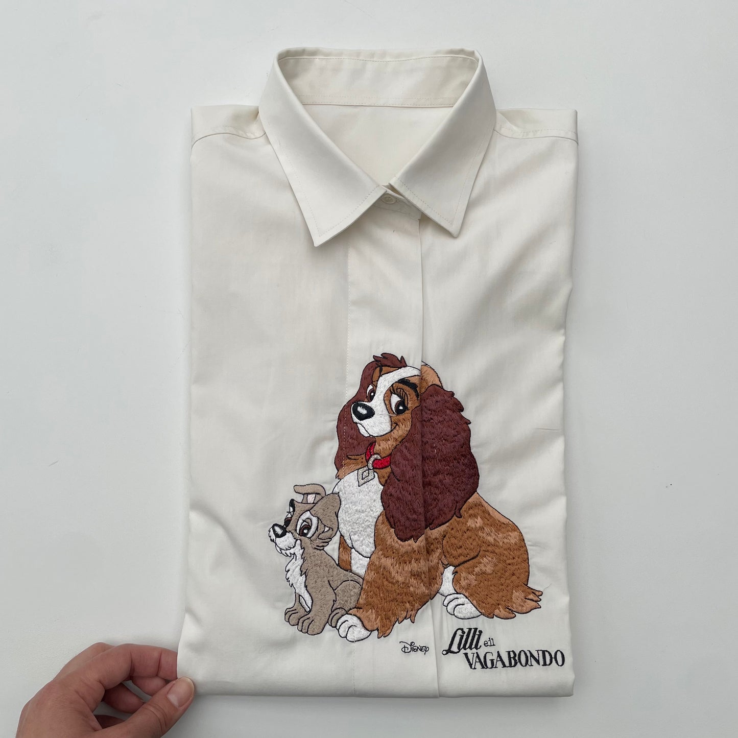 Camicia bianca con Lilli
