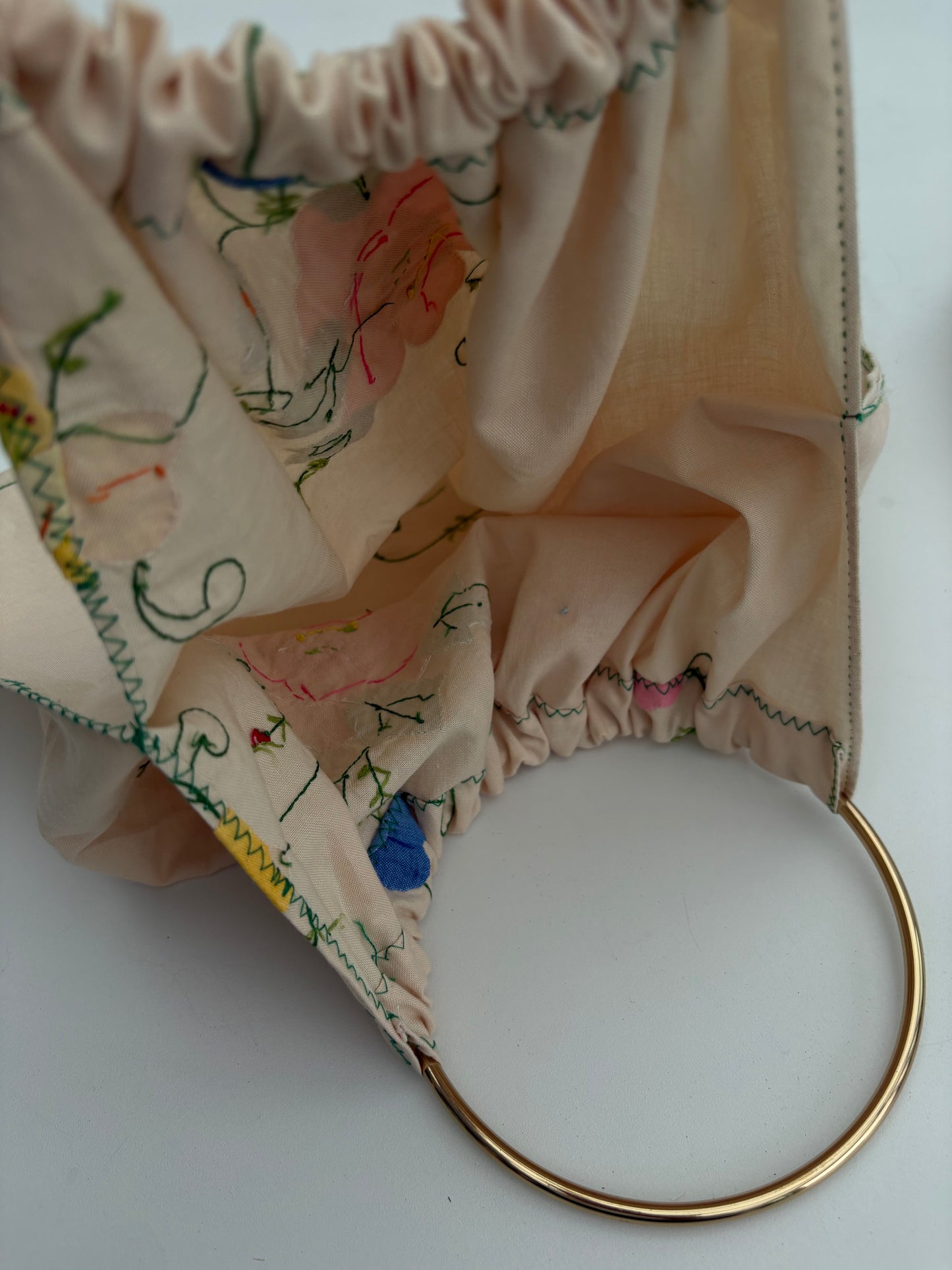 Titina’s bag fiori applicati