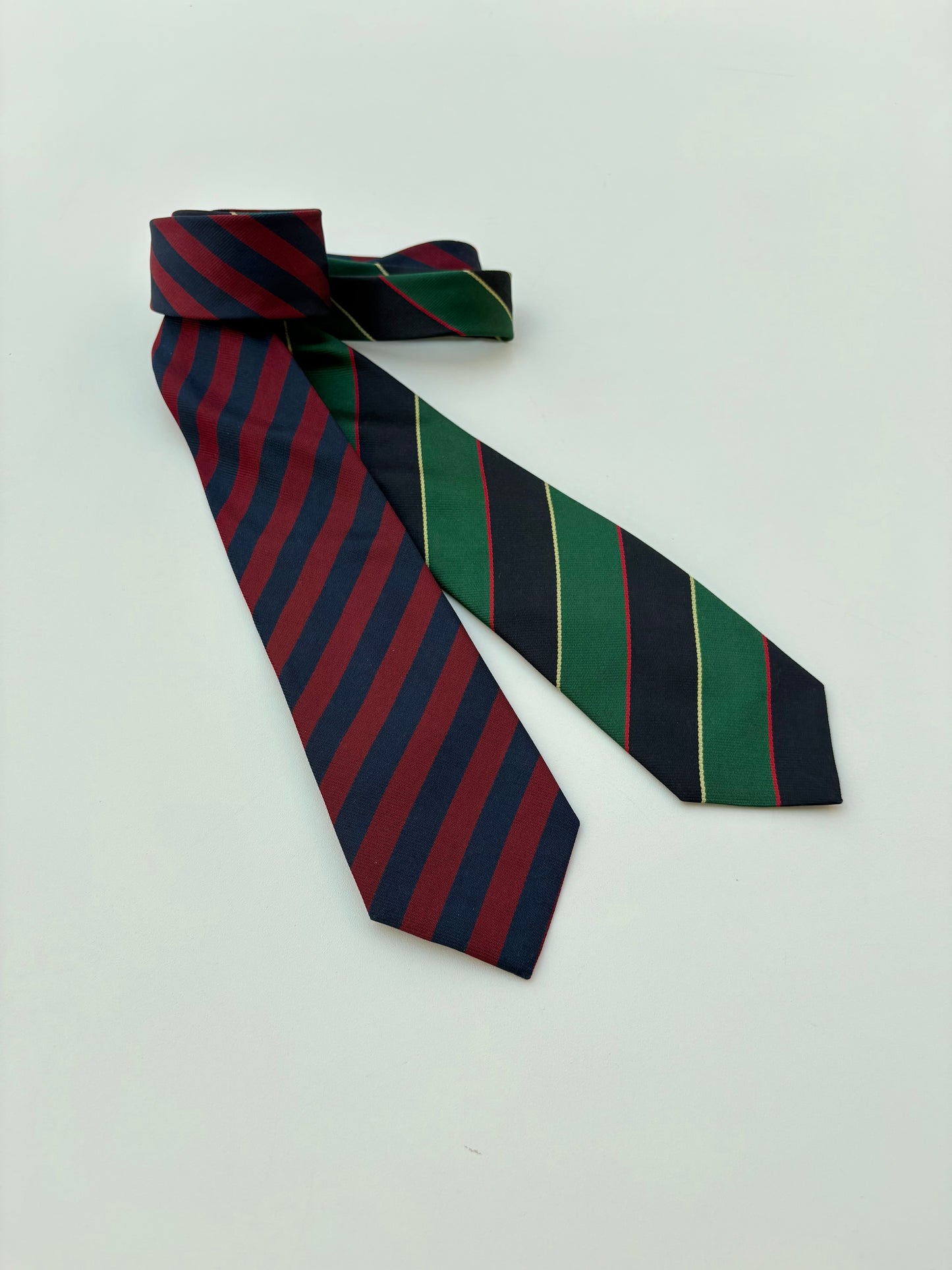 Borsalino regimental rosso e blu