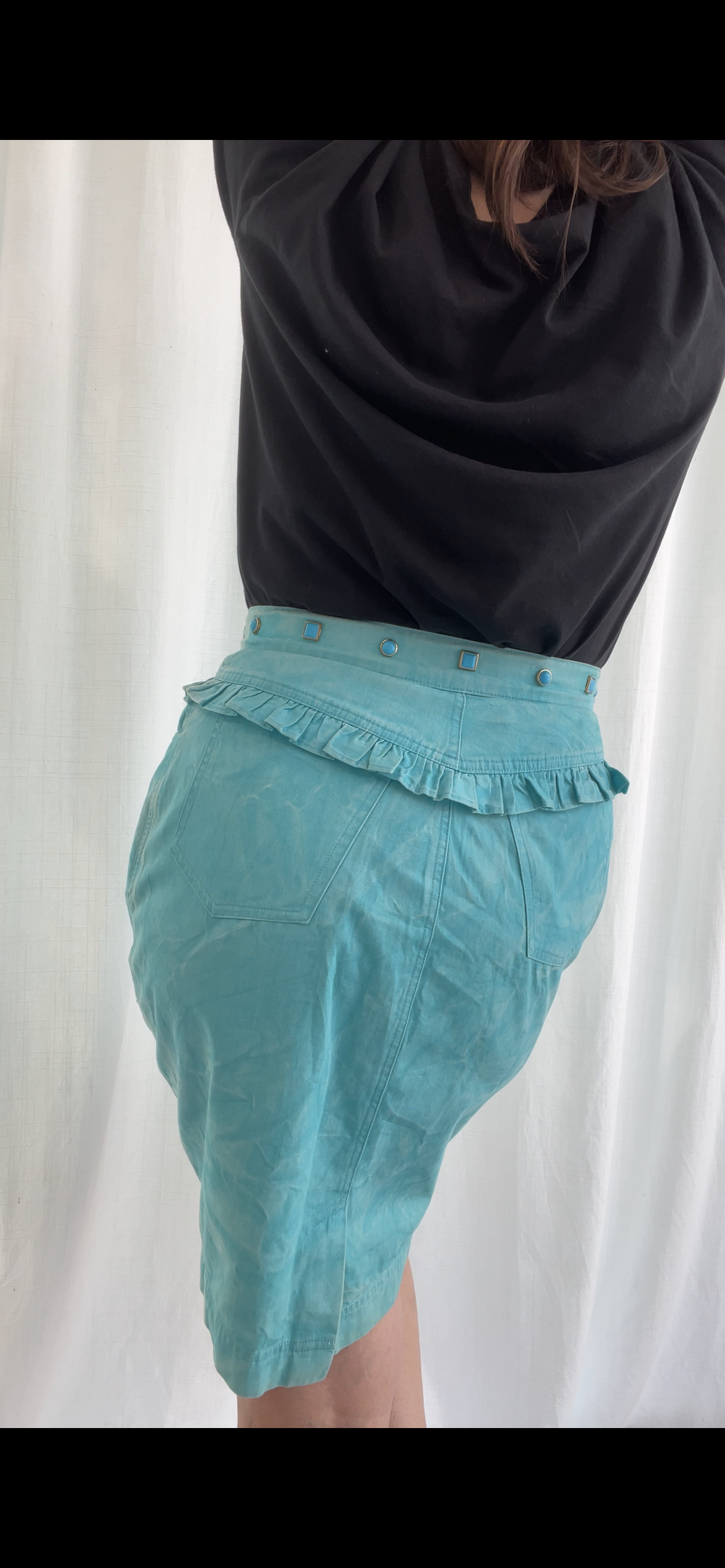 Jupe turquoise
