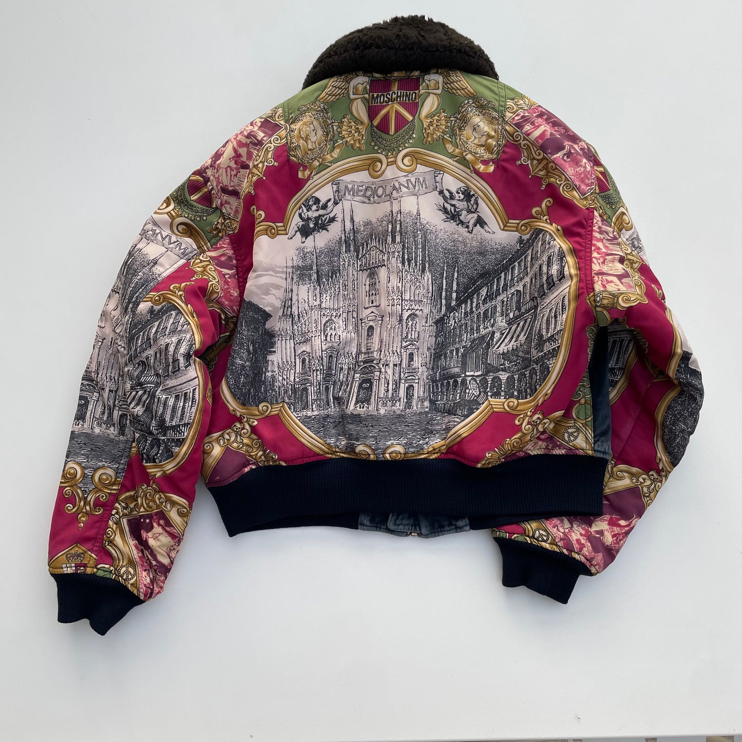 Blouson aviateur Moschino '90