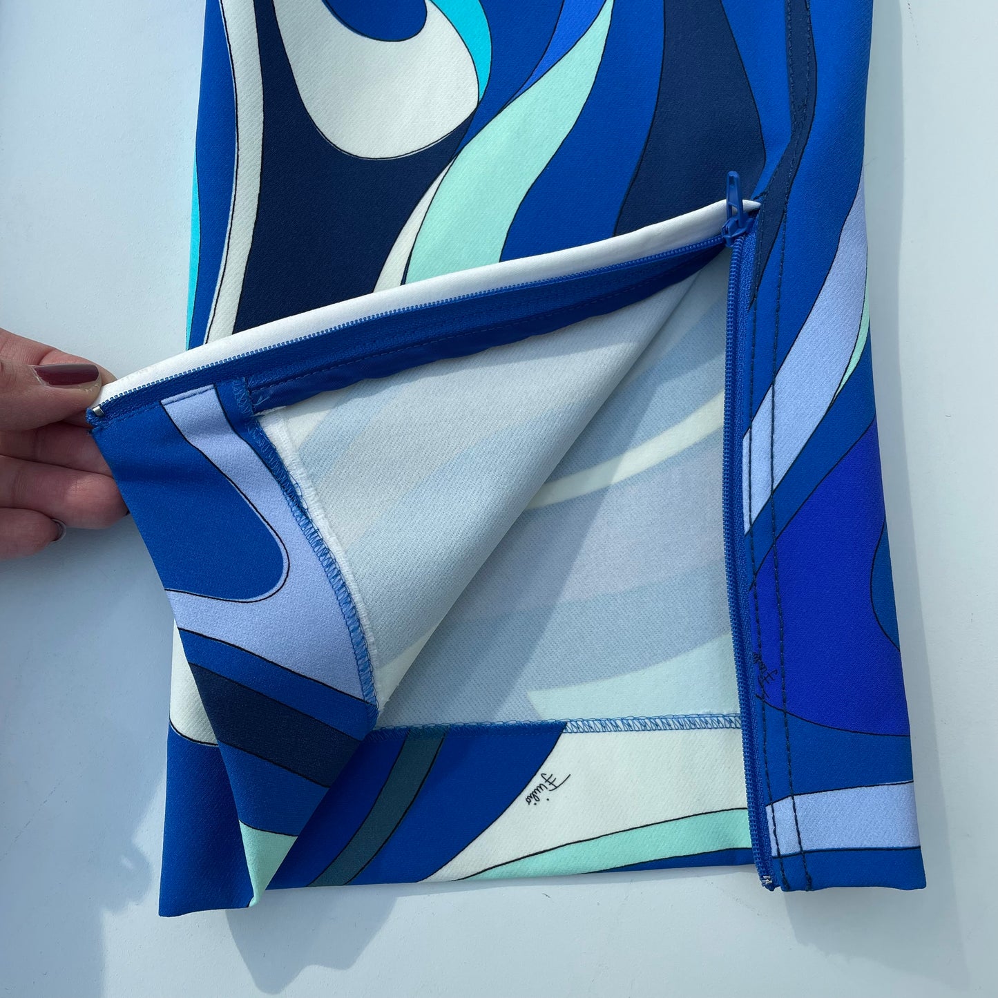 Pucci blue trousers