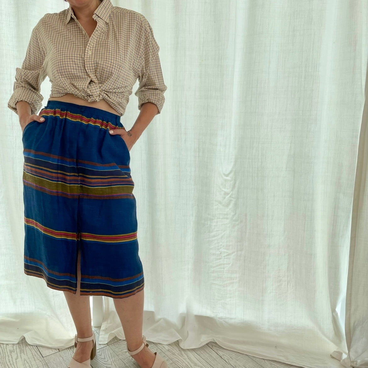 Max Mara Linen Skirt