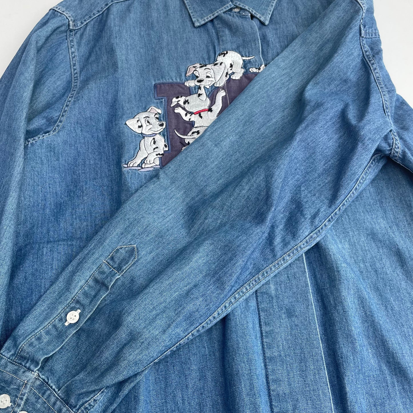101 Dalmatians on denim