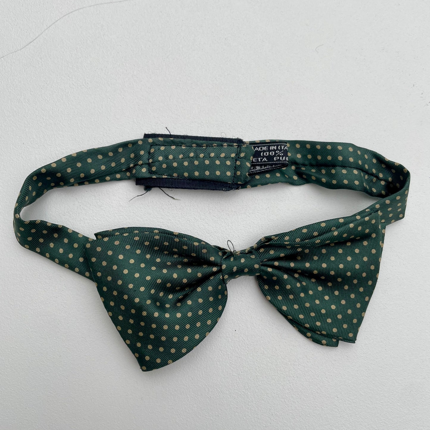 Papillon a pois verdi