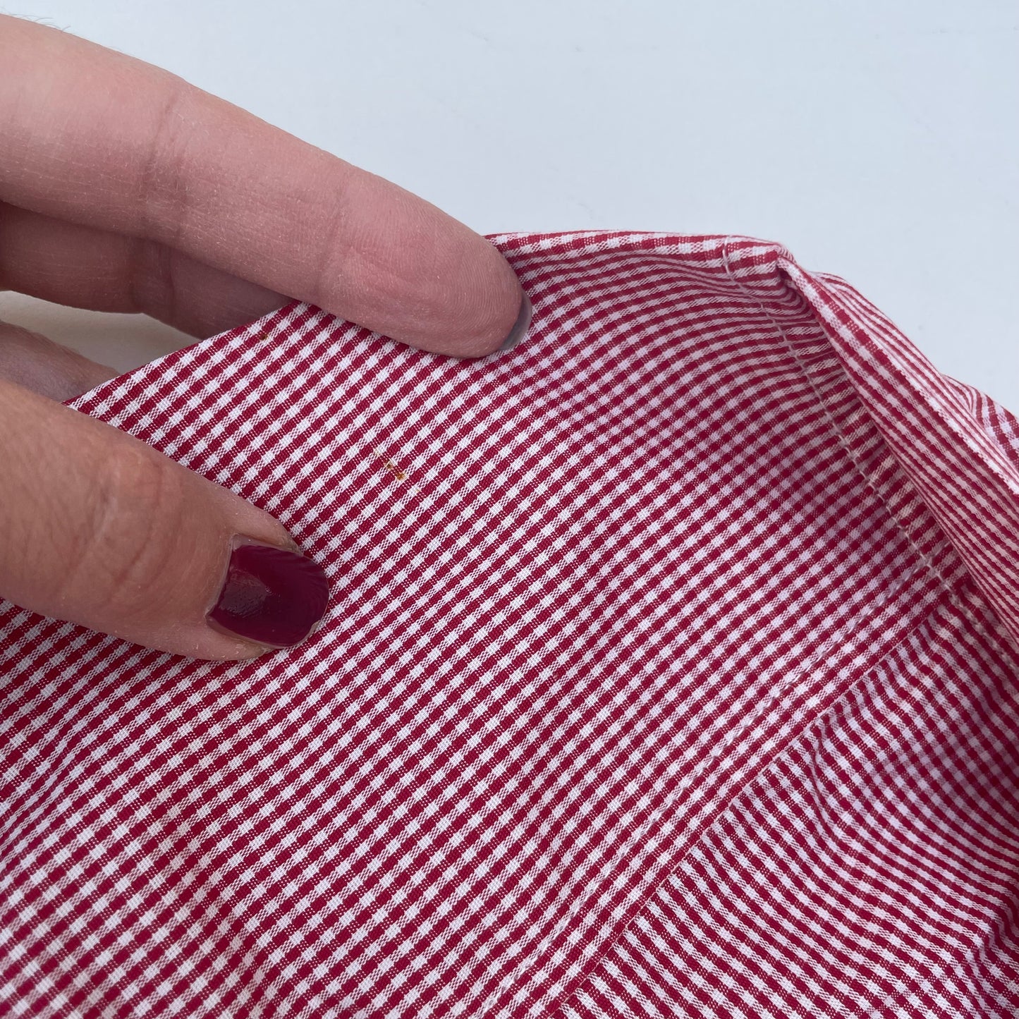 Paddington red gingham