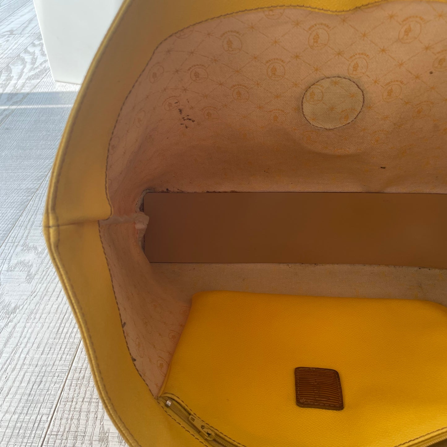 Yellow shopper - Trussardi