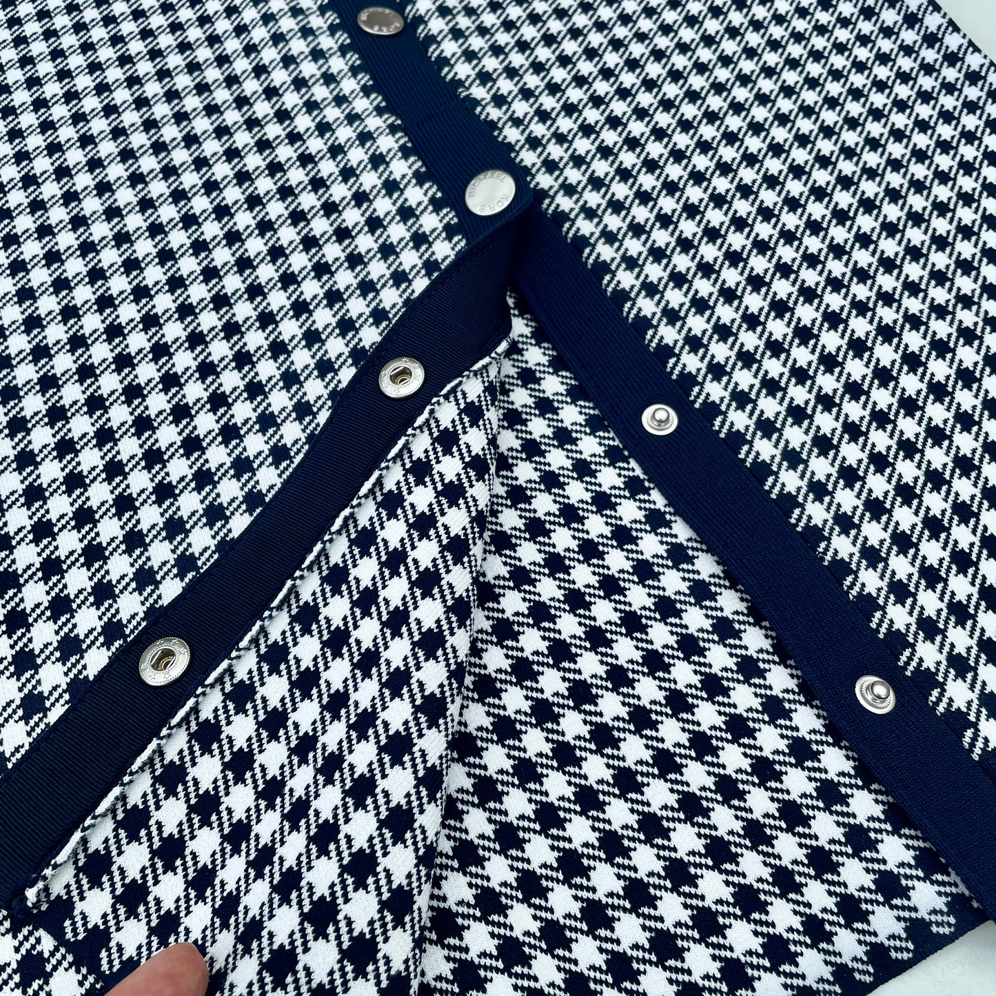 Robe jacquard vichy