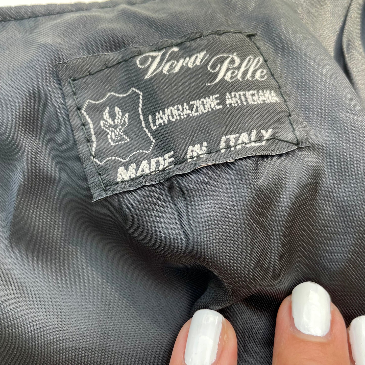 Gilet in pelle
