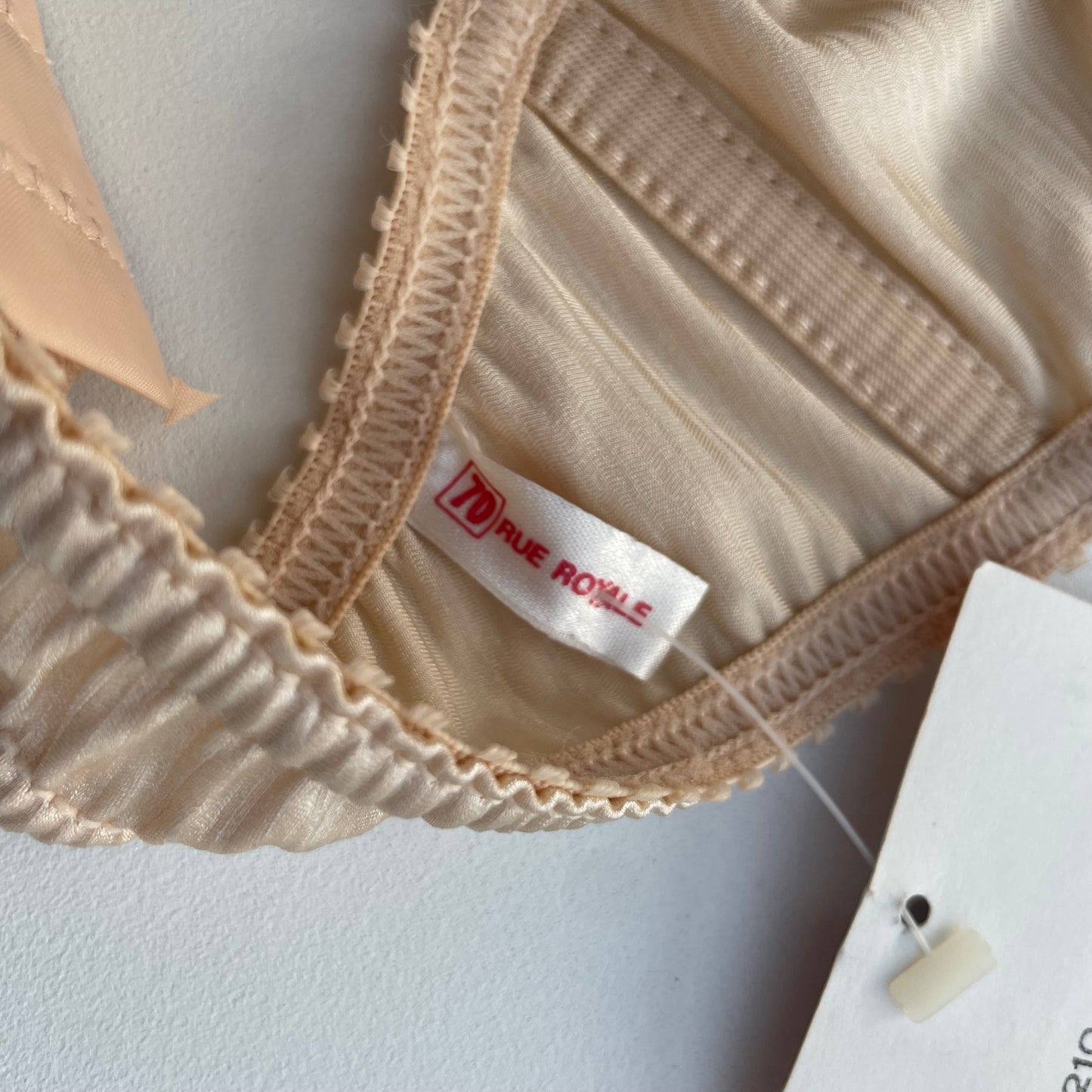 Soutien-gorge bandeau ivoire