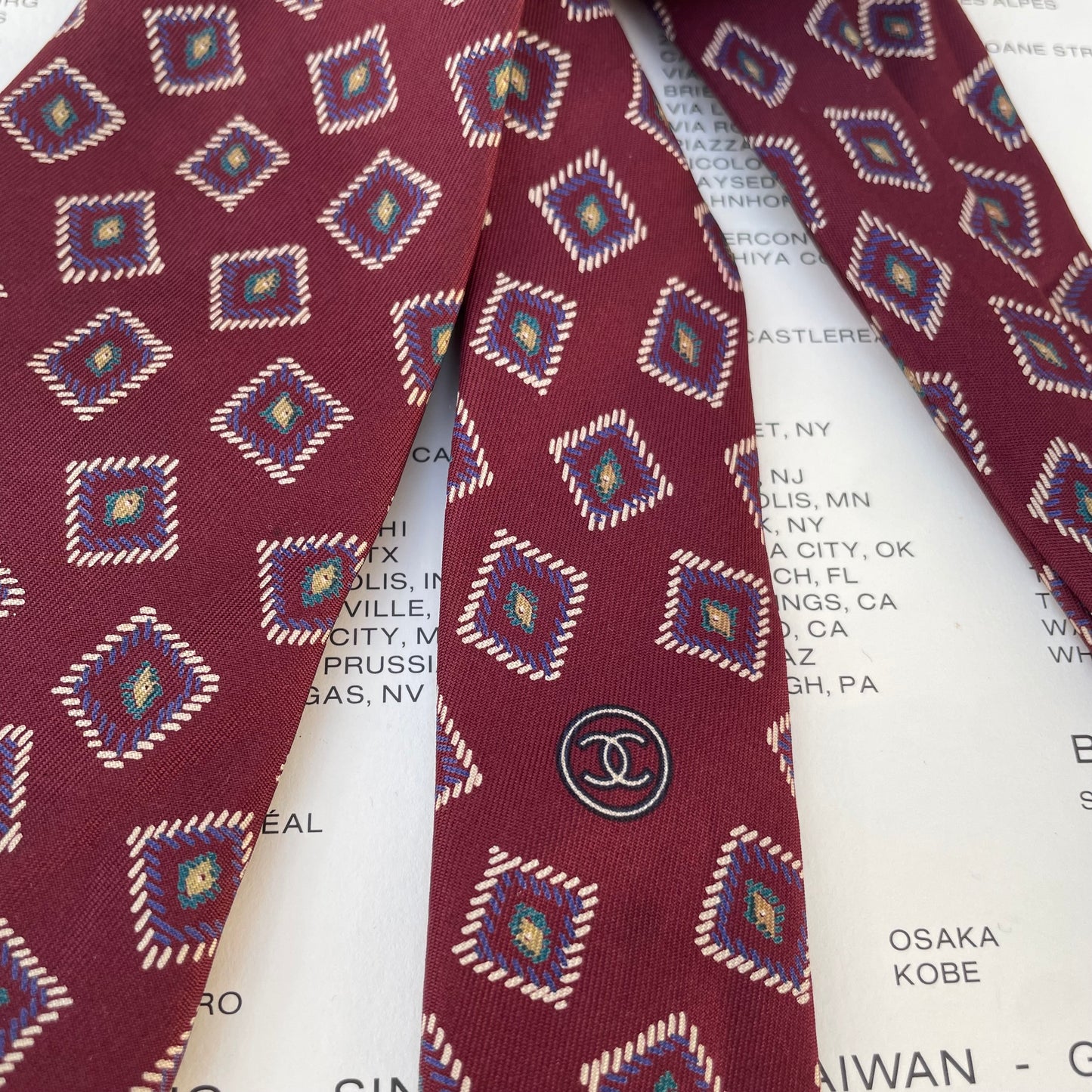 Chanel tie