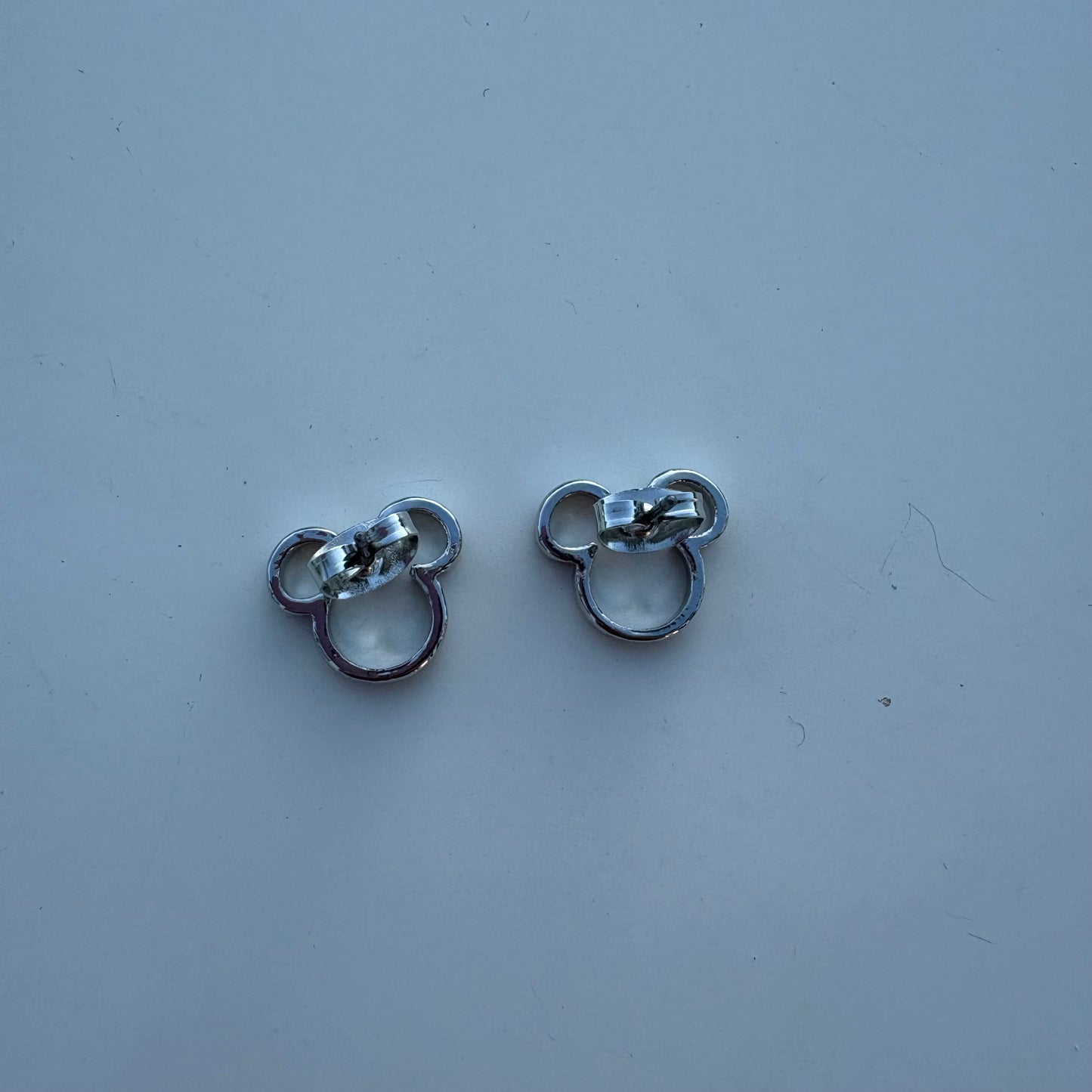 Orecchini argento topolino