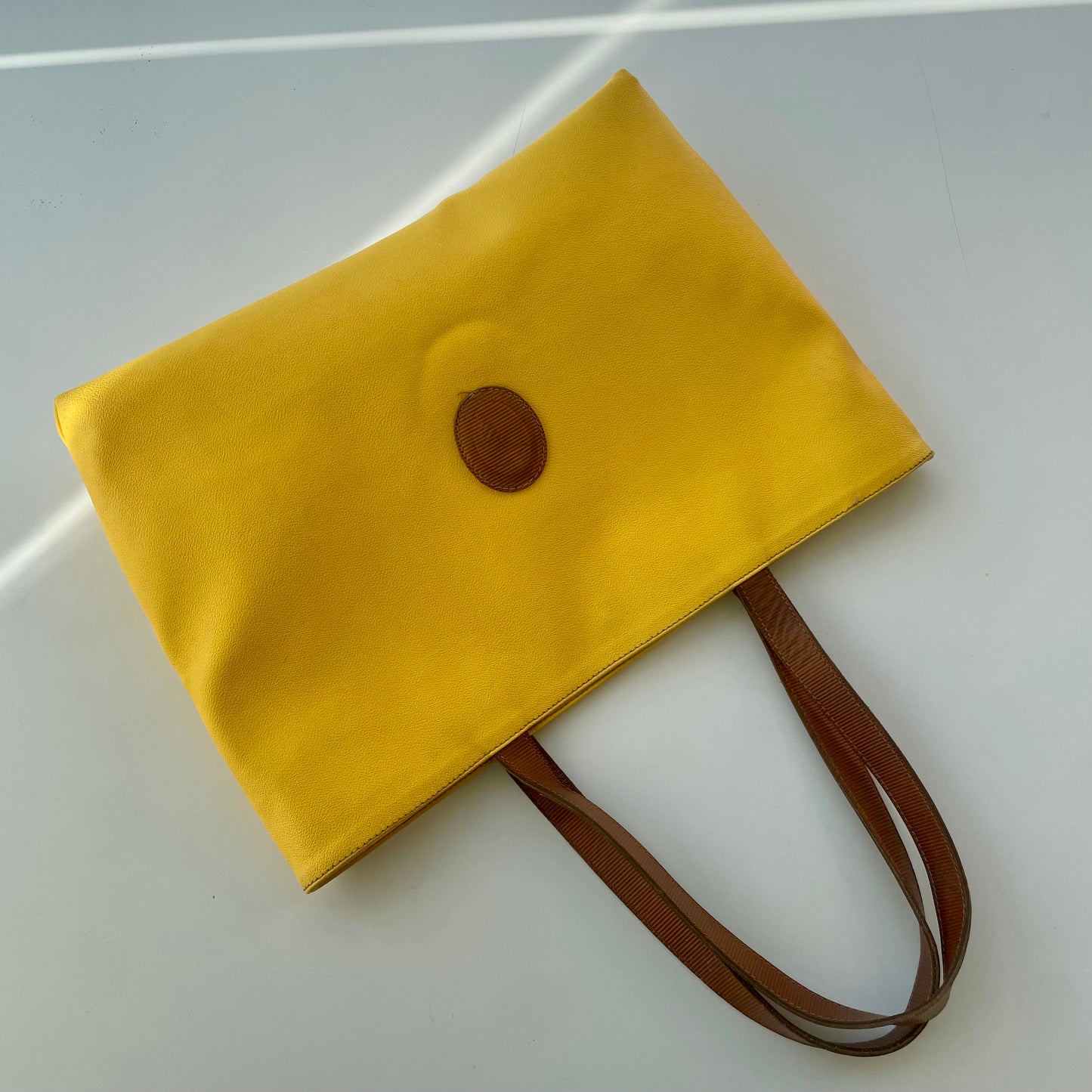 Yellow shopper - Trussardi