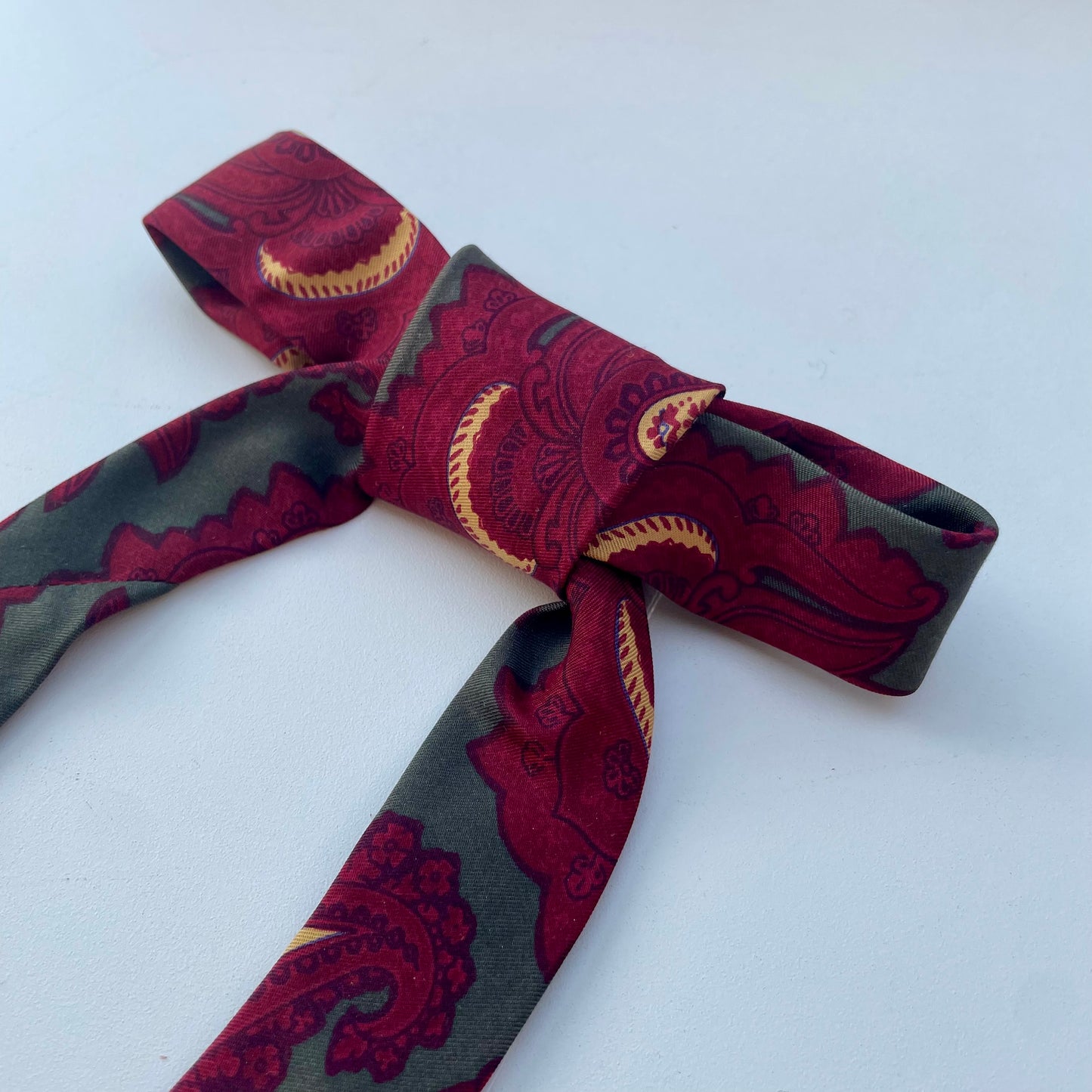 Fiocco fantasia bordeaux