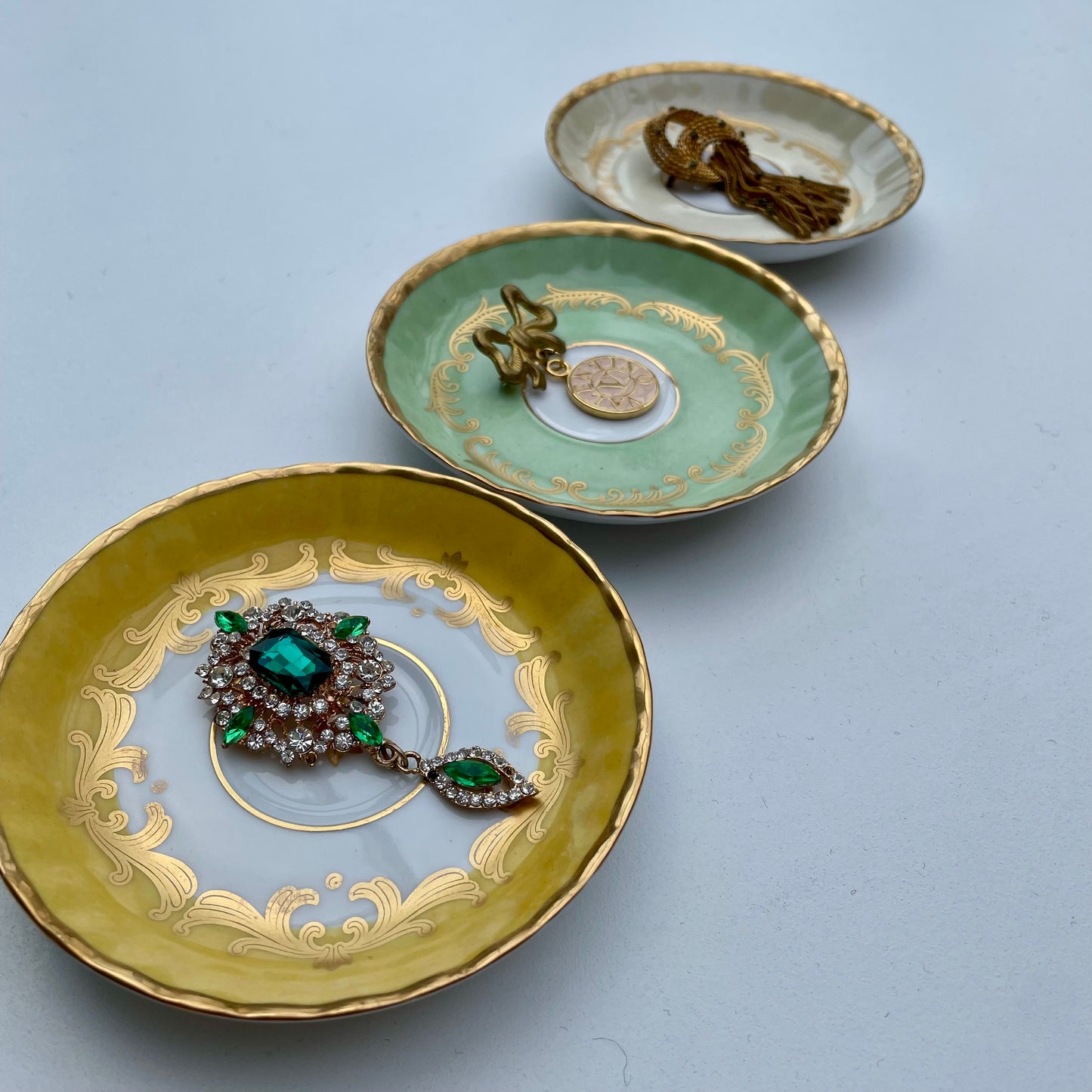Spilla vintage “smeraldo”