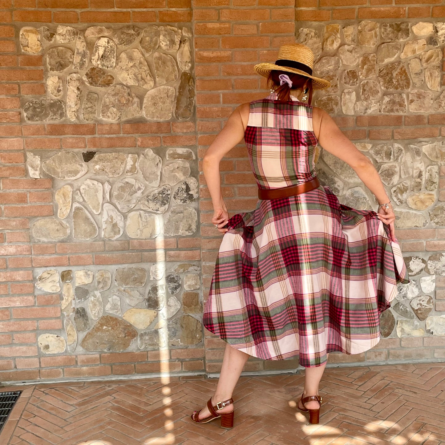 Madras dress