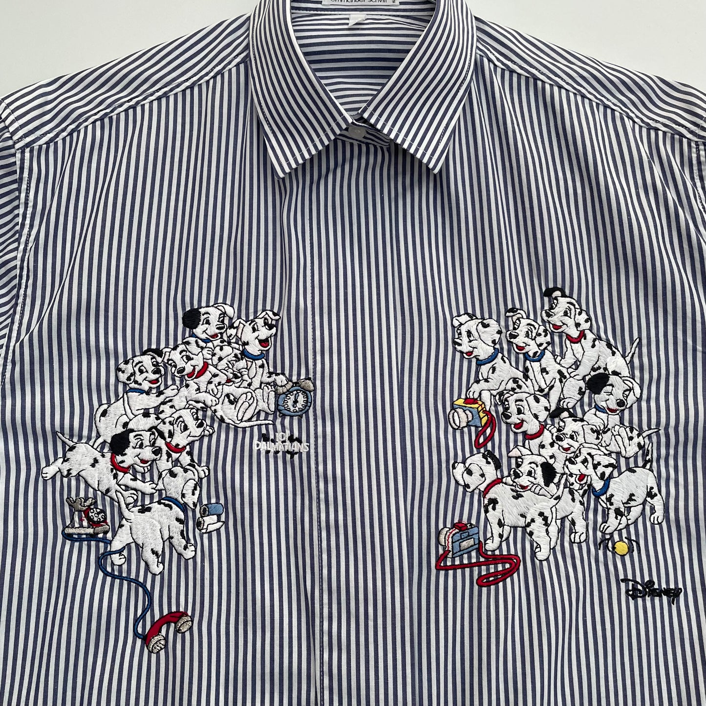 Dalmata shirt a righine