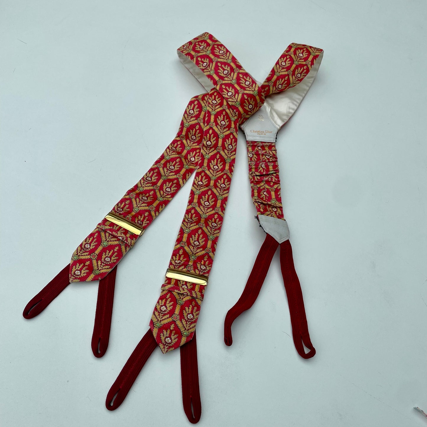 Christian Dior suspenders