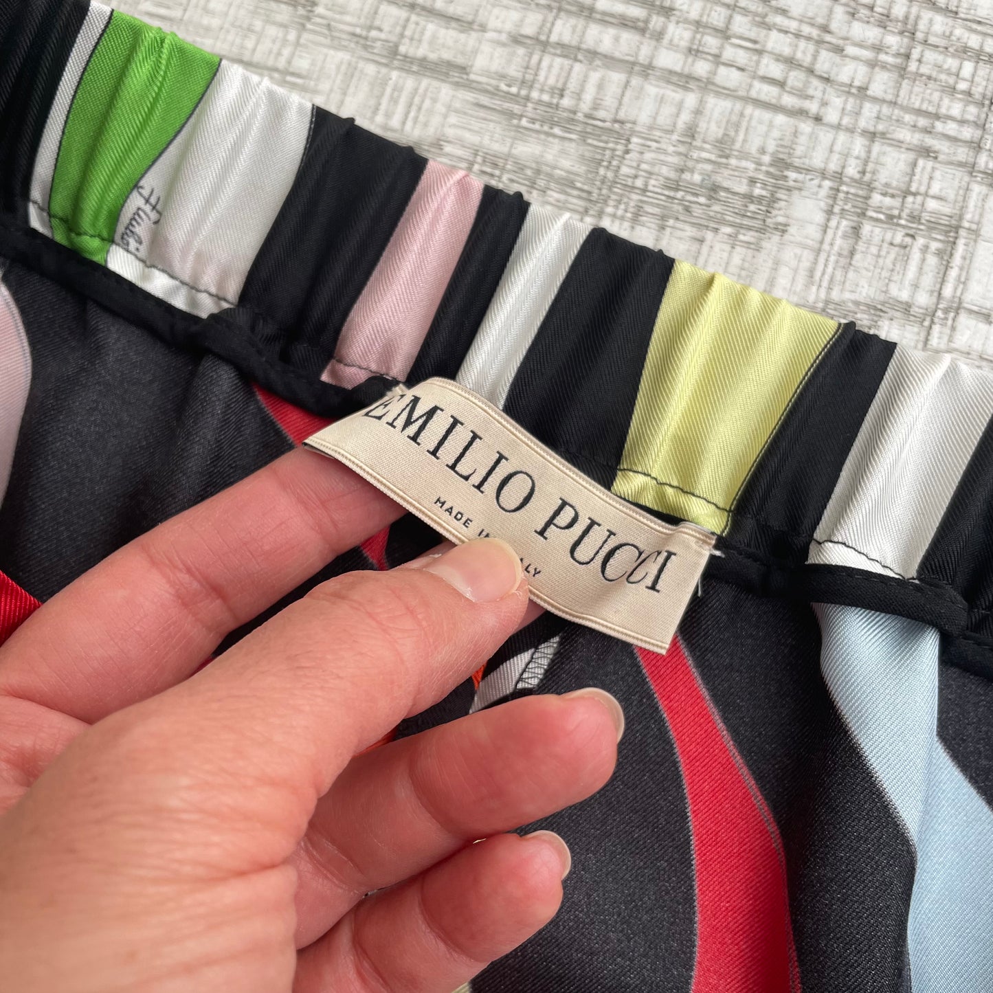 Pantaloni fluidi Pucci