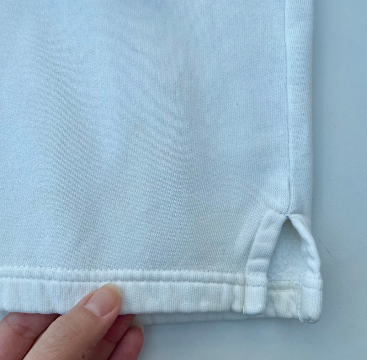Sweat-shirt blanc avec Donald Duck