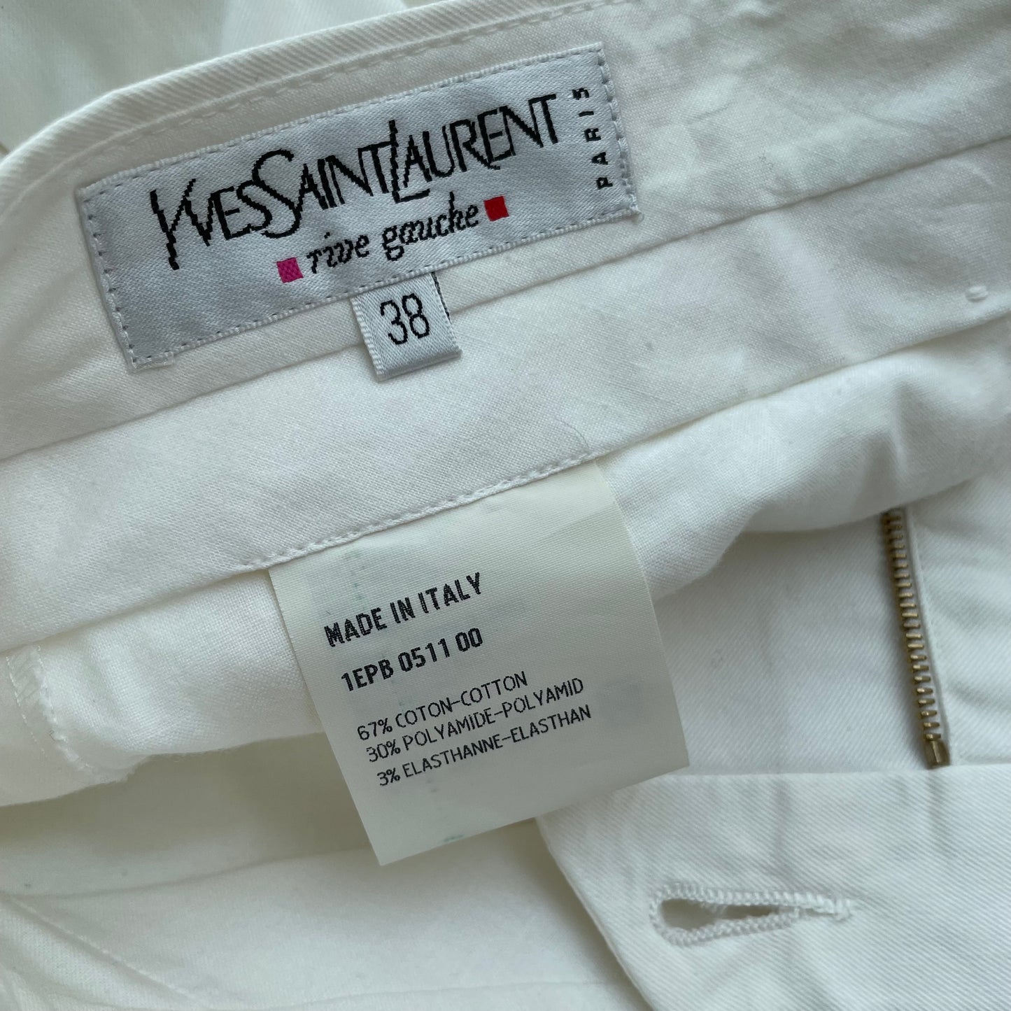 YSL pantaloni dritti