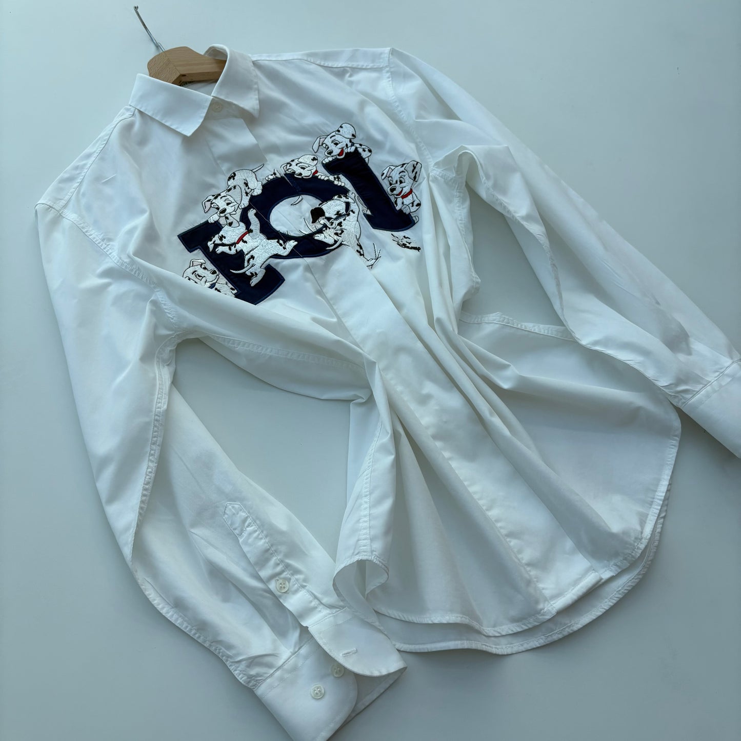Camicia bianca in popeline 101 dalmata