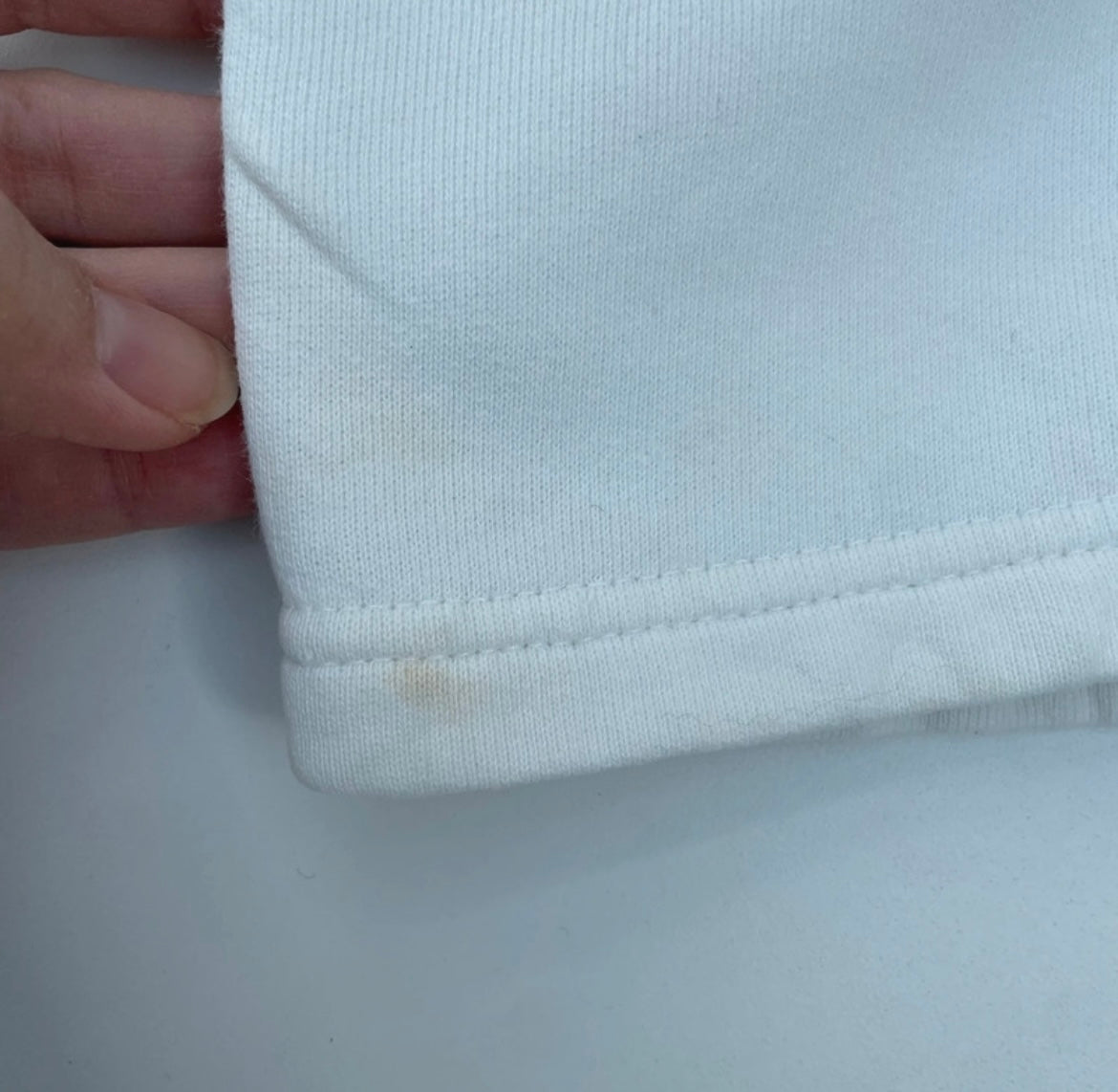 Sweat-shirt blanc avec Donald Duck