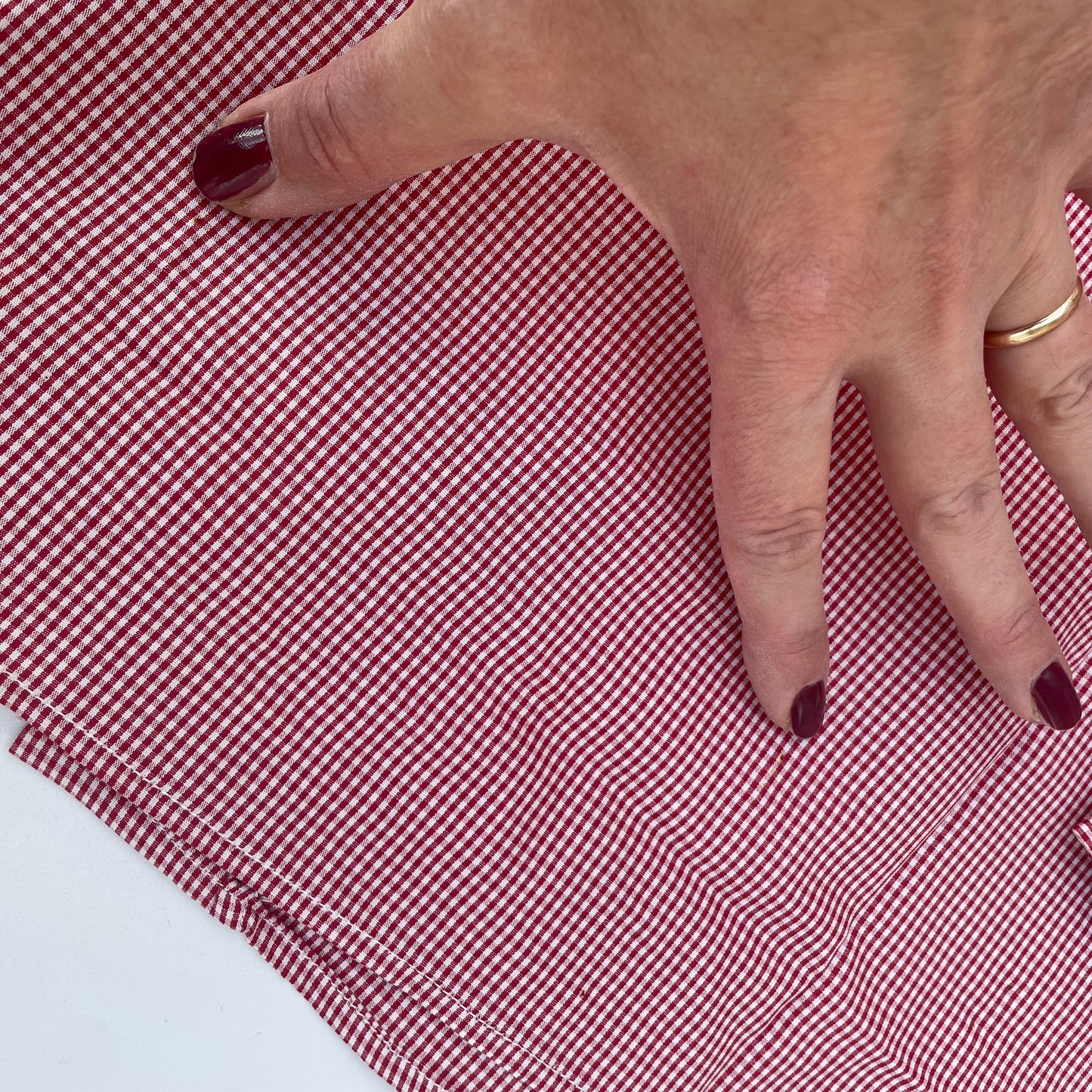 Paddington red gingham