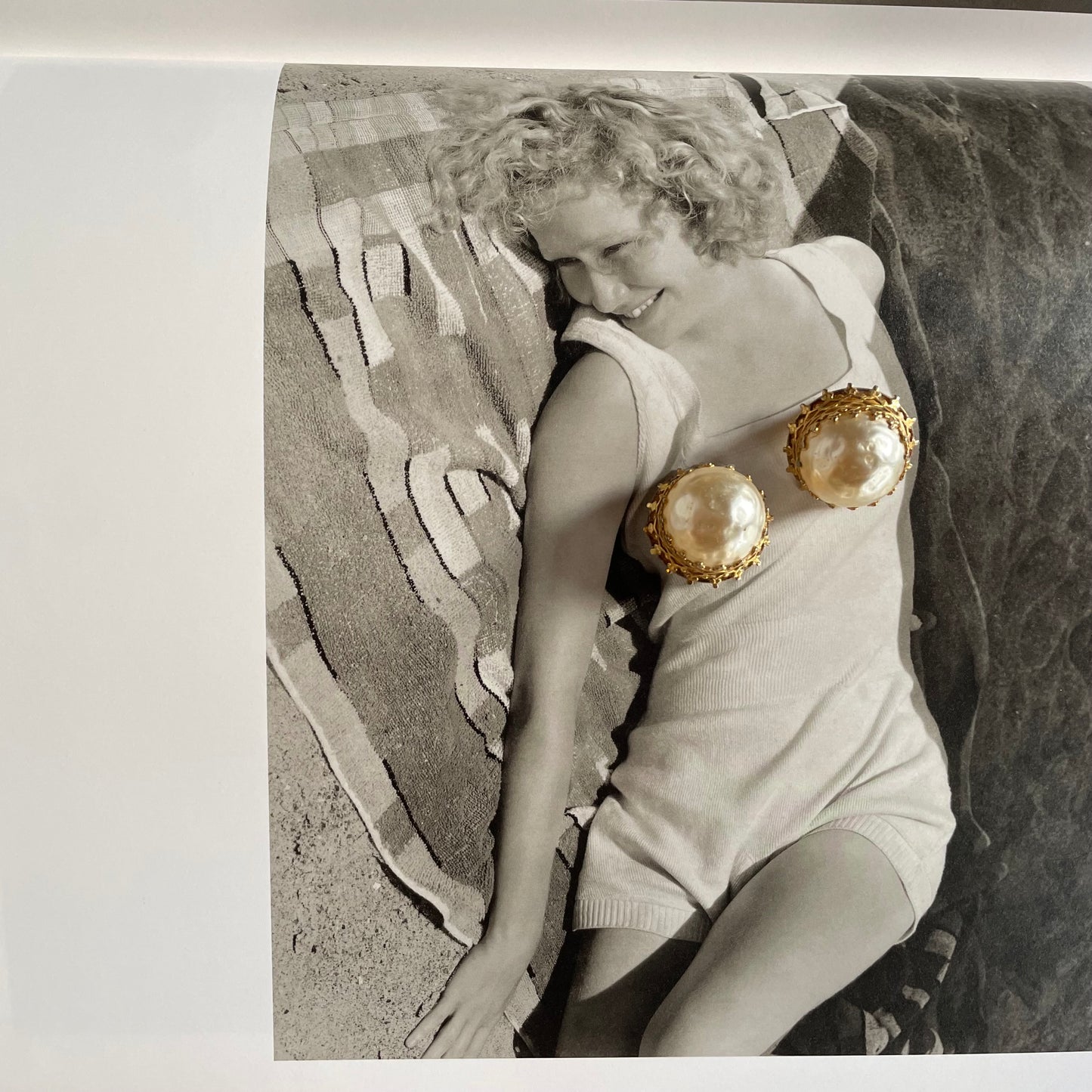 Irregular pearl clips