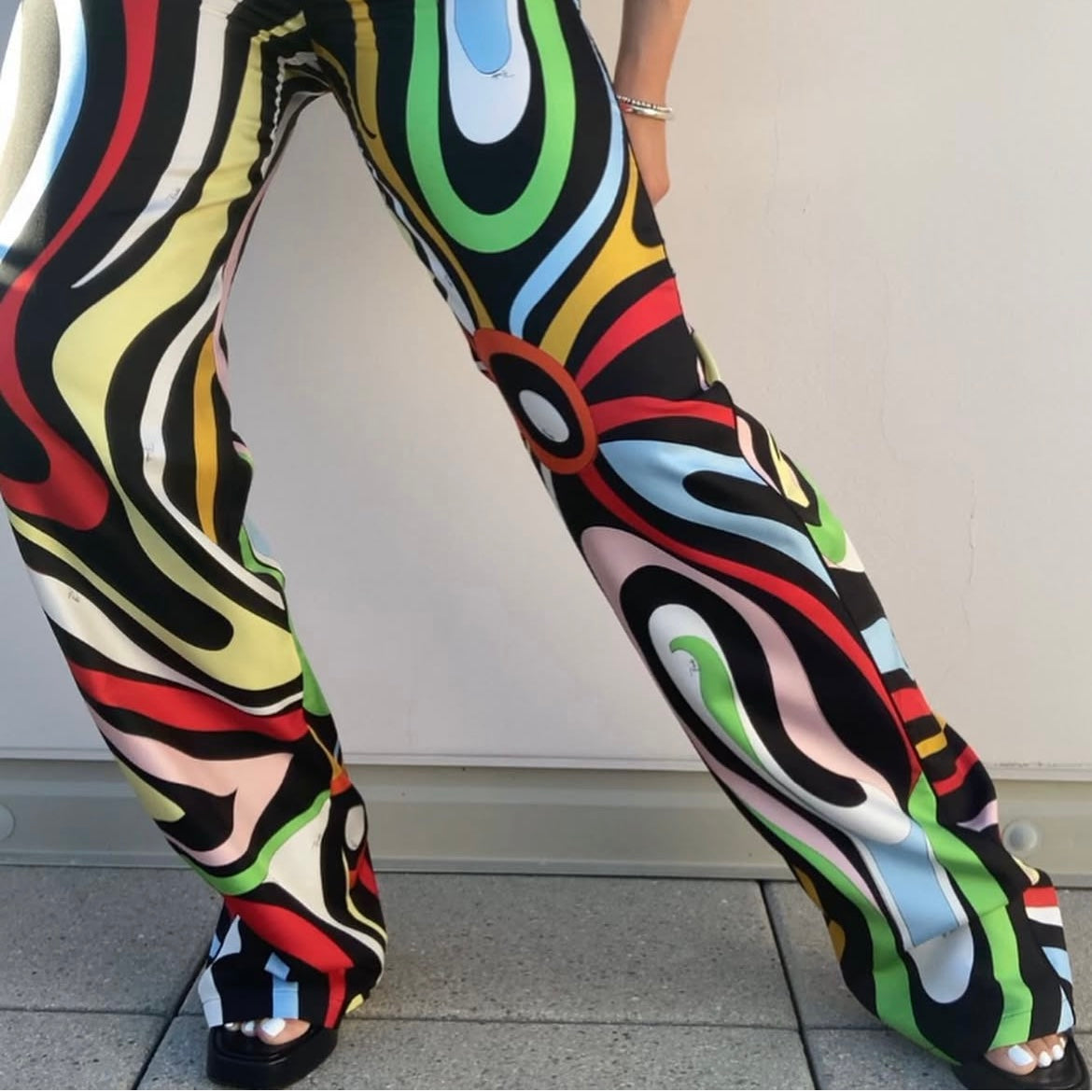 Pantaloni fluidi Pucci