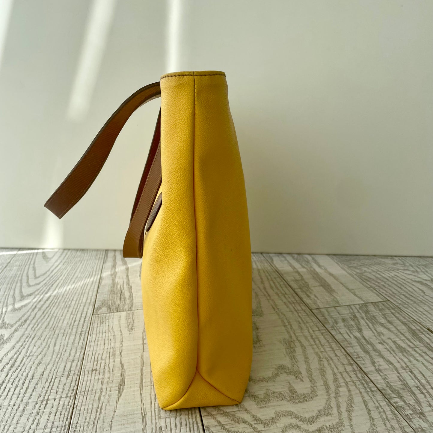 Yellow shopper - Trussardi